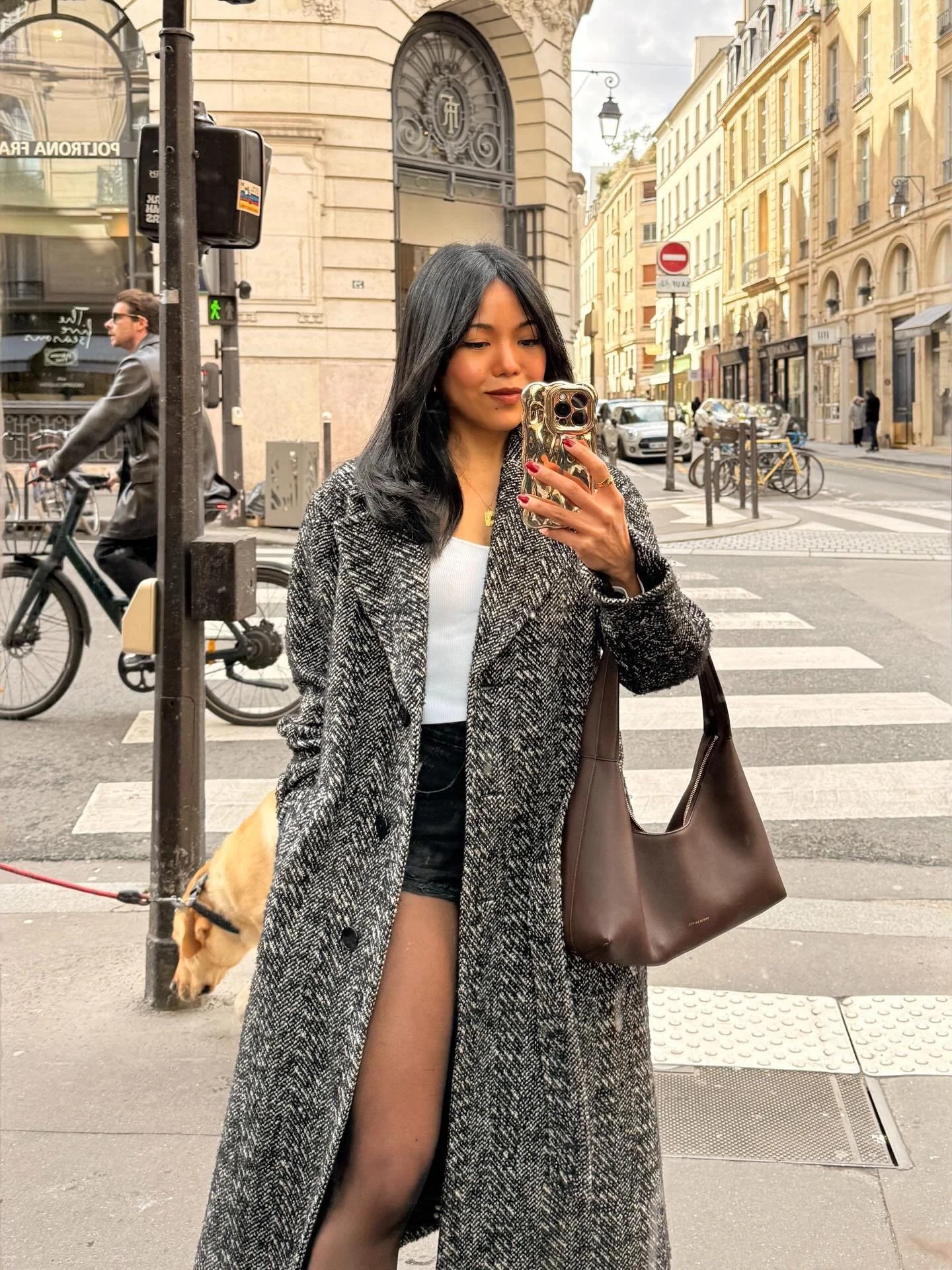 Paris, March 2026 🥐 This time of year is blissful, with longer days and the city bathed in light.

I love sitting outside at cafes, collecting details from typography and interior design, scheduling in my routine tasks like working remote and workin