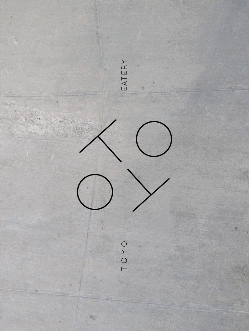 Toyo Eatery Logo Design Lady San Pedro.gif