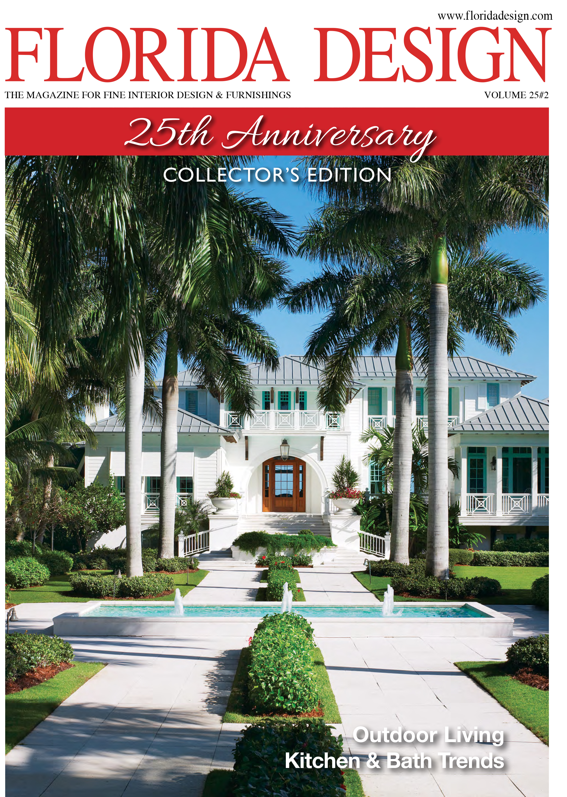 Florida Design features Meyer Davis's distinctly unique design of 1 Hotel South Beach in their 25th Anniversary Collector's Edition