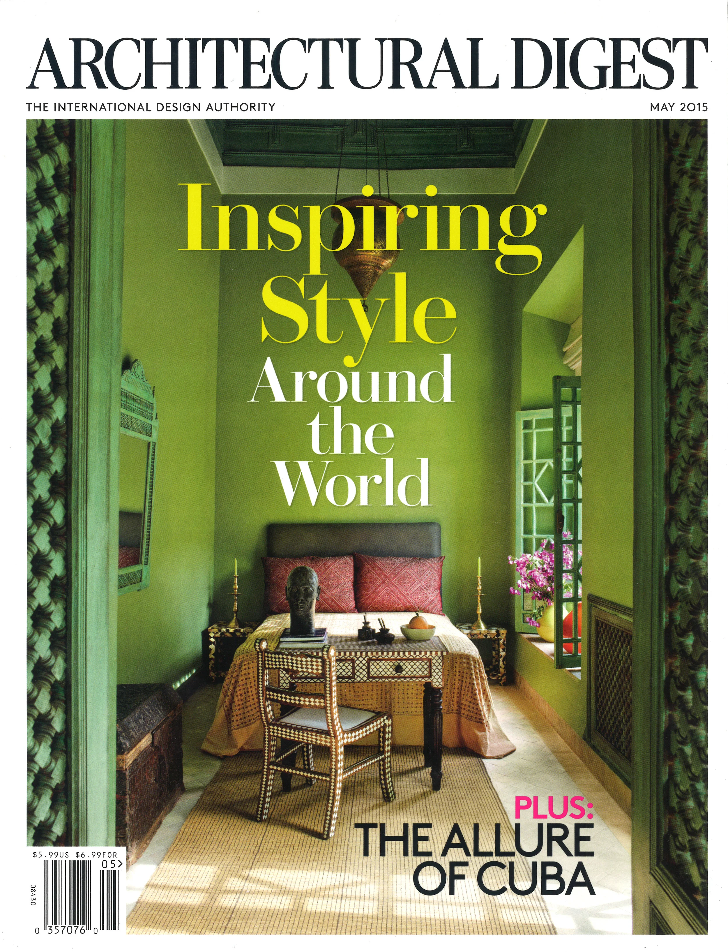 Architectural Digest features the refined oasis Meyer Davis have created for 1 Hotel South Beach