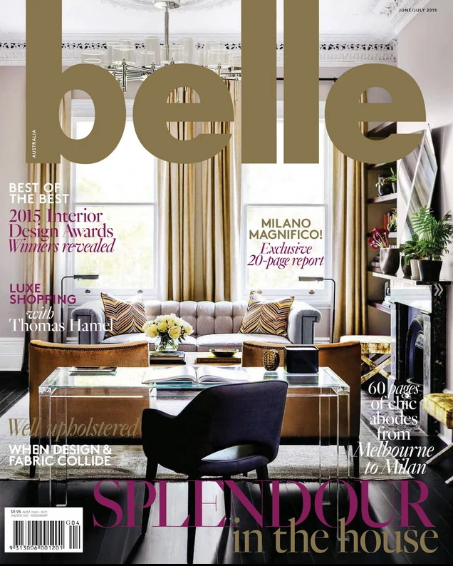 Meyer Davis Studio's "sublime coastal style at the dazzling new 1 Hotel South Beach" features in Belle Magazine