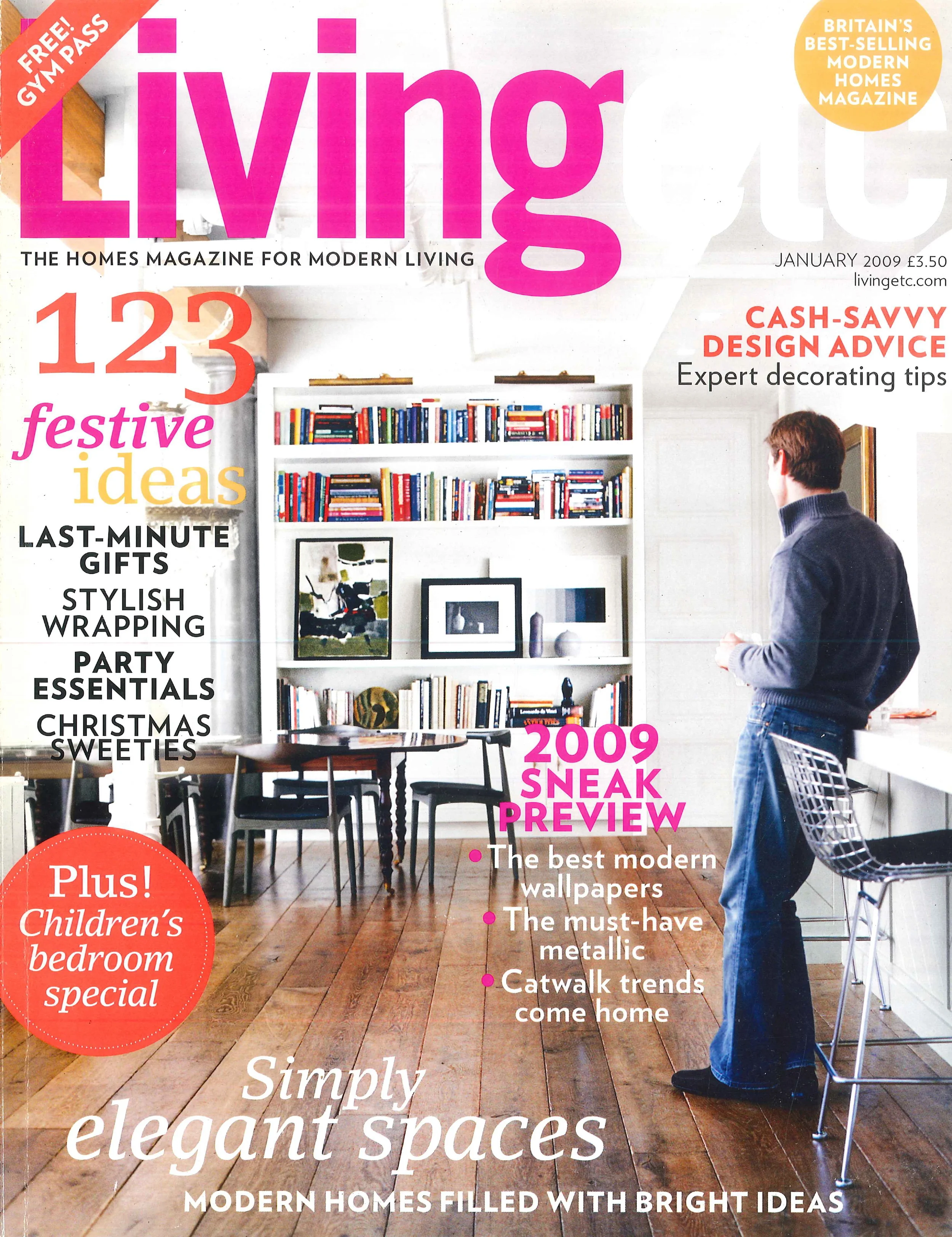 Meyer Davis' rule breaking design for a modern Soho loft features on the cover of Livingetc