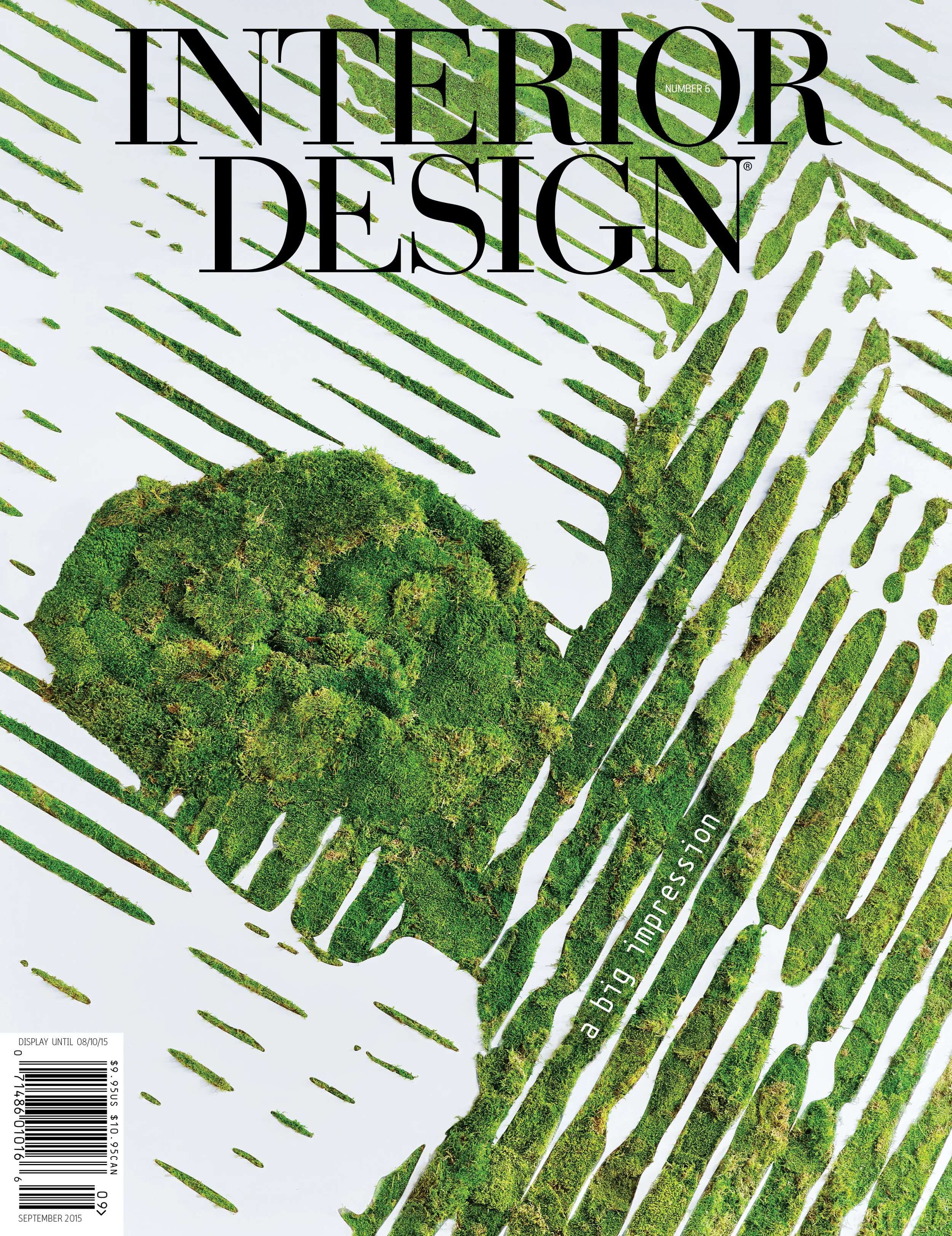 Meyer Davis' design for 1 Hotel South Beach makes a big impression on the cover of Interior Design Magazine      
