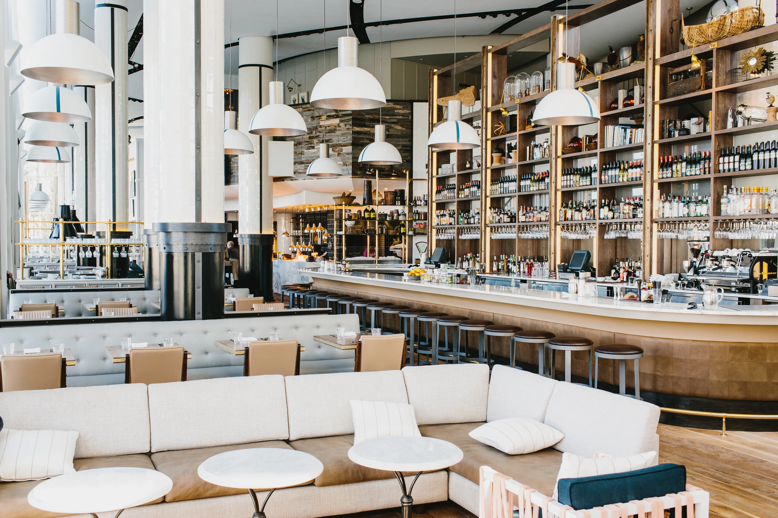 Meyer Davis' symphonic scheme for St. Cecilia features in Belle Magazine