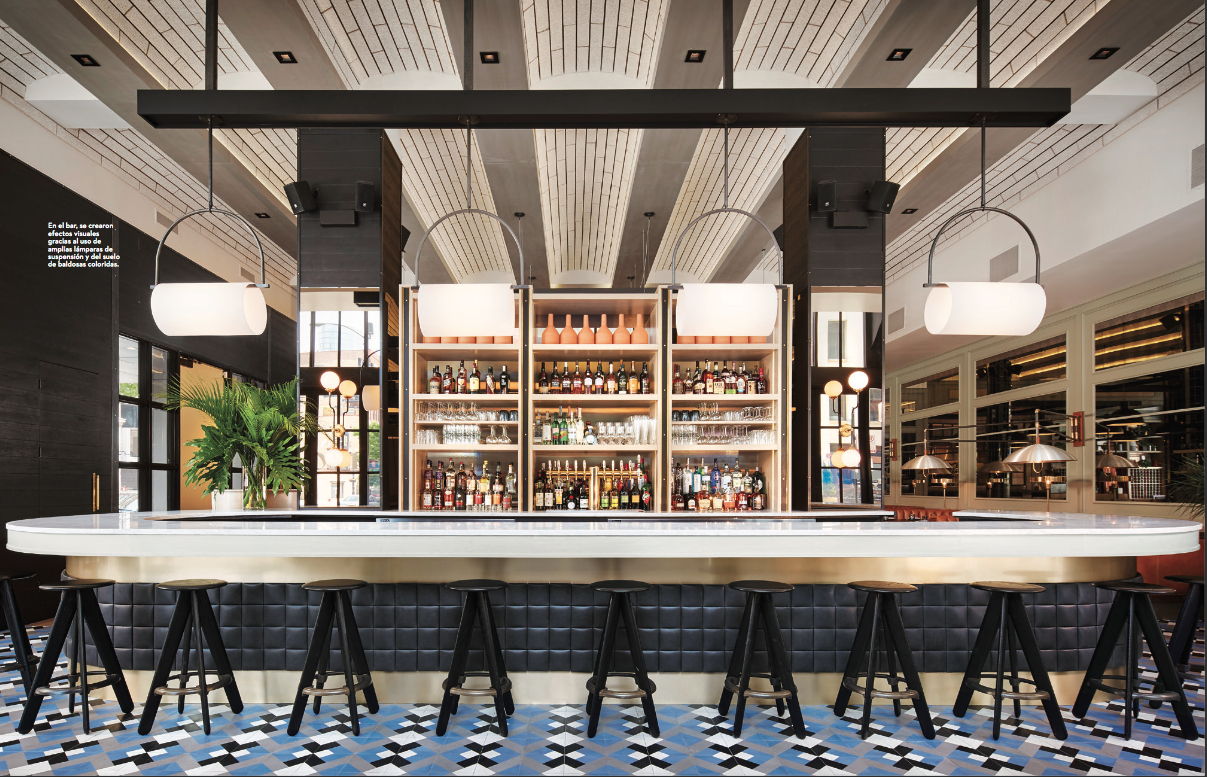 AD Mexico feature Meyer Davis' design for Proxy, Chicago's new gourmet hotspot