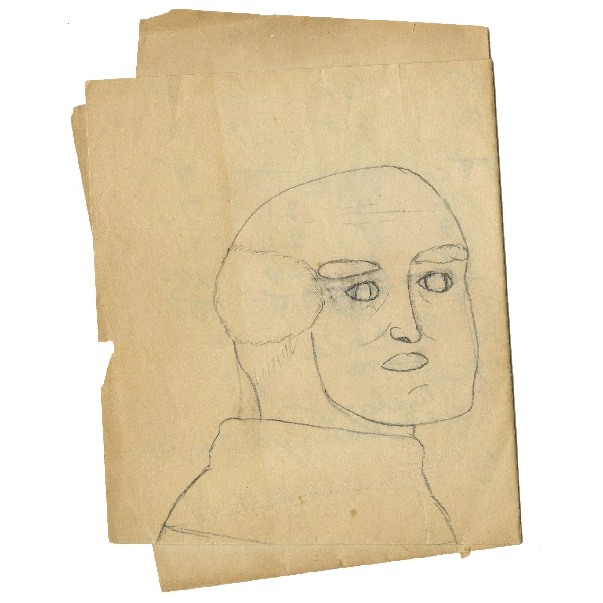 Found Drawing, 1950 (001)