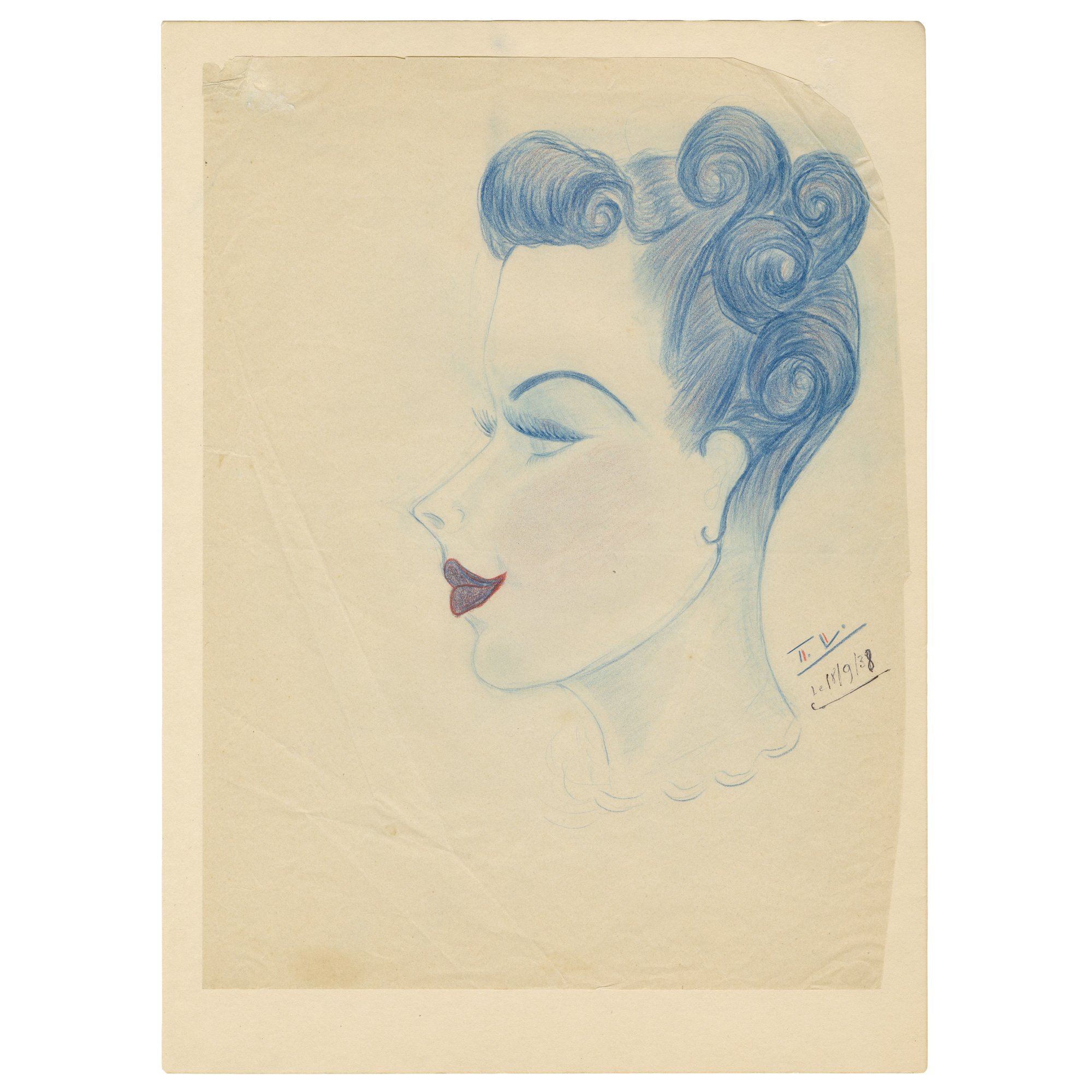 Found Drawing, 1939 (003)