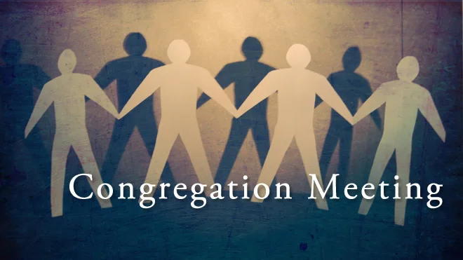 Fall Congregational Meeting 