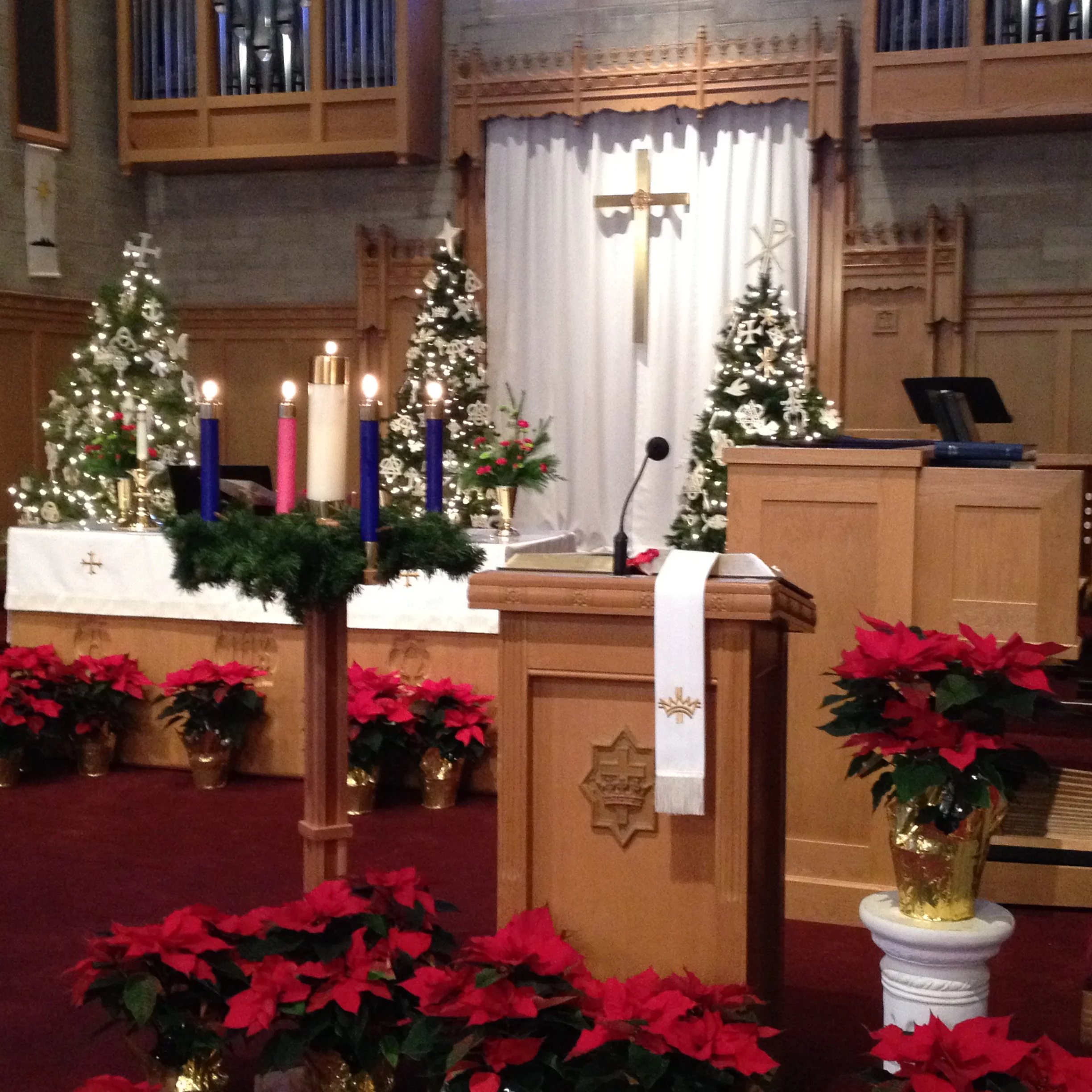 Celebrating Together on Christmas Eve