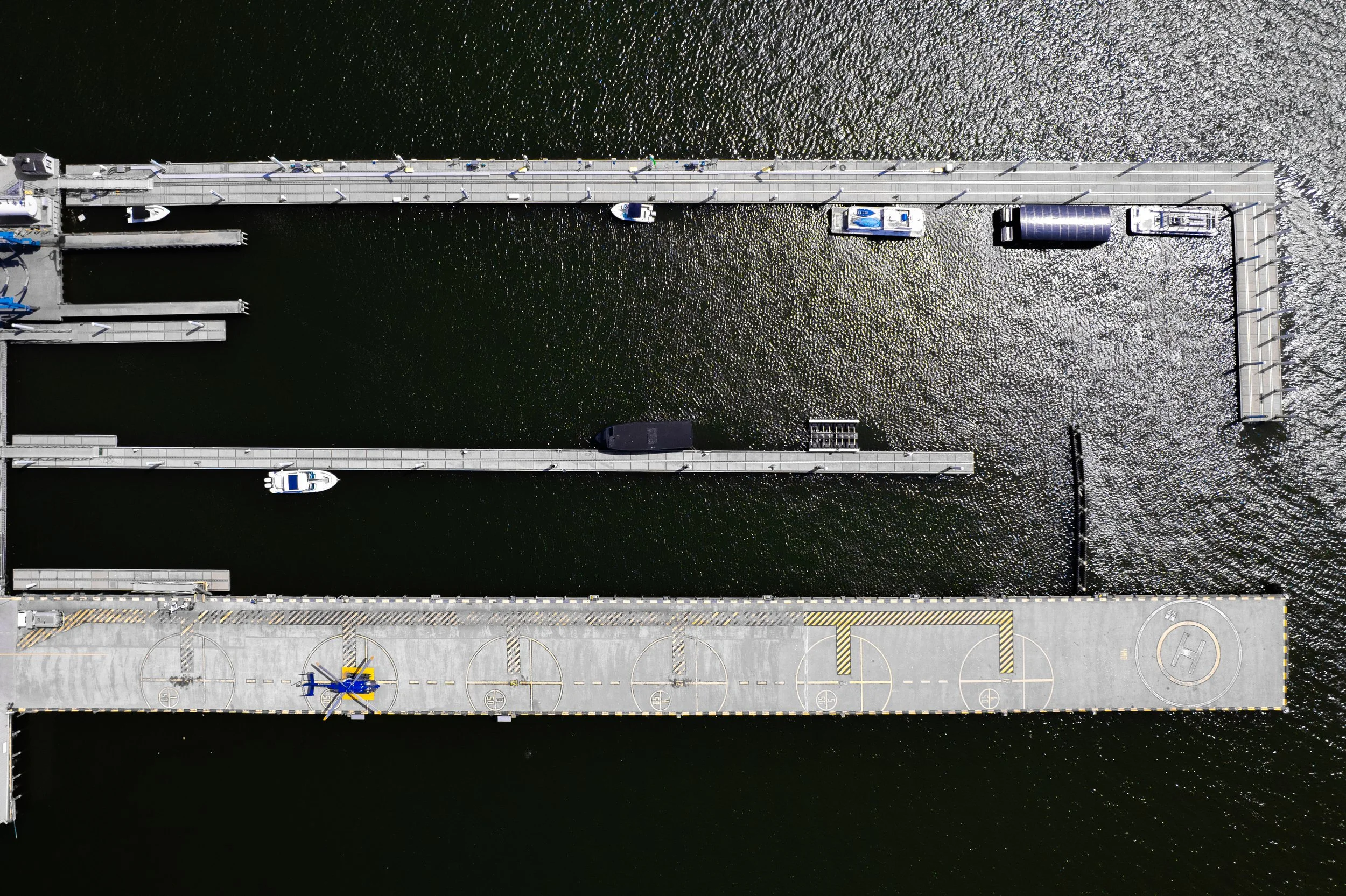 heliport from above