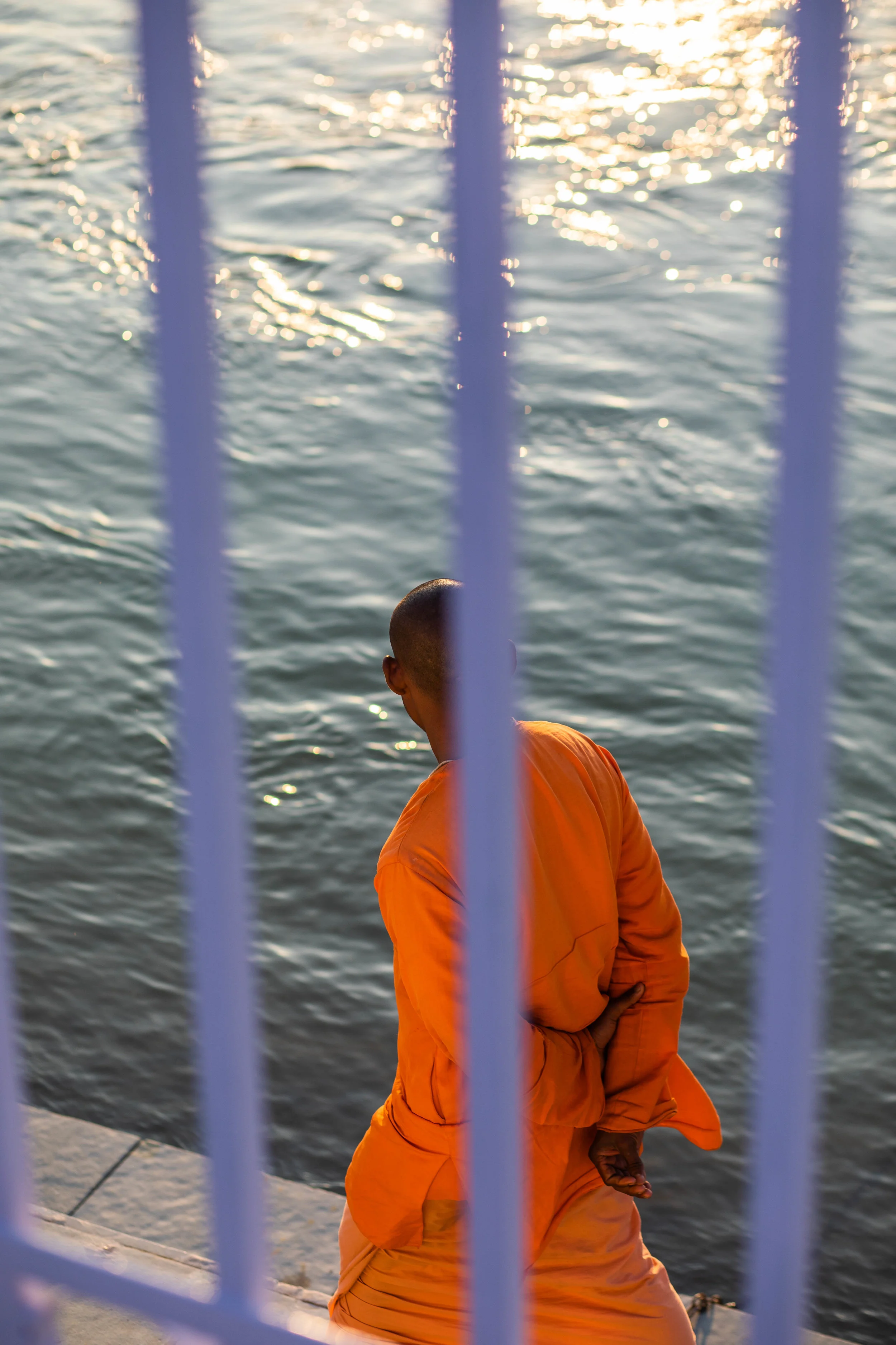 Saffron, Violet, and Ganga