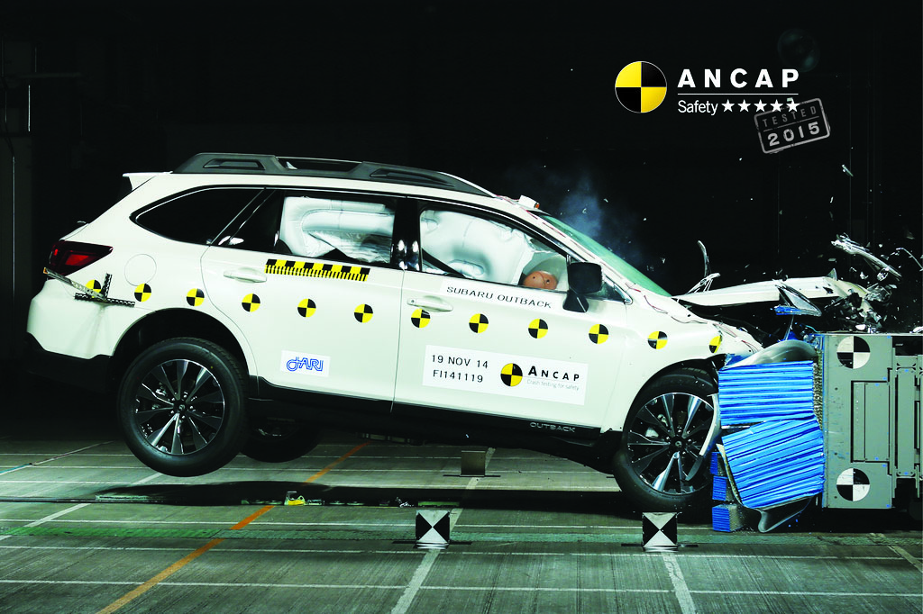 2015 Subaru Liberty - independently assessed as the safest Subaru ever