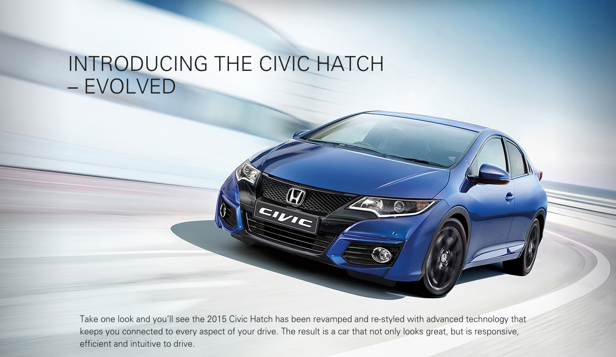 New Honda Civic Hatch (click to enlarge) puts on a brave face - but it's astoundingly low on advanced technology in critical areas