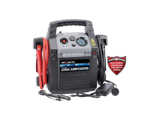 Projecta 2200-amp 12/24-volt jump start pack