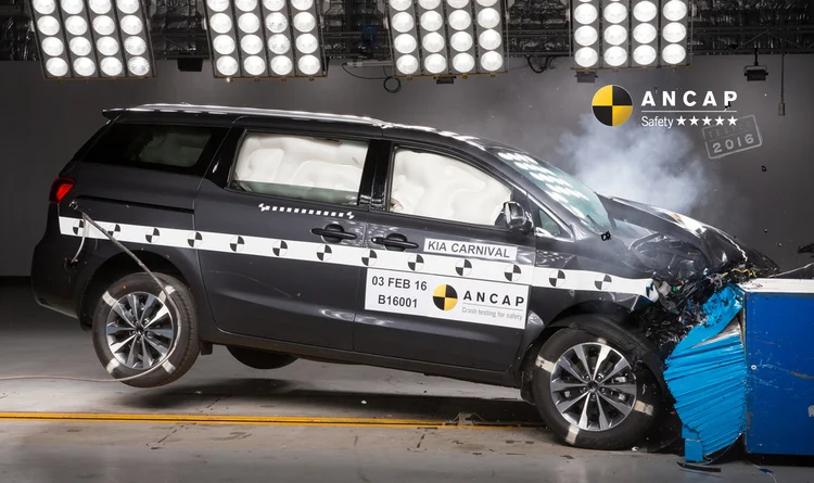 Kia Carnival is a five-star performer on safety