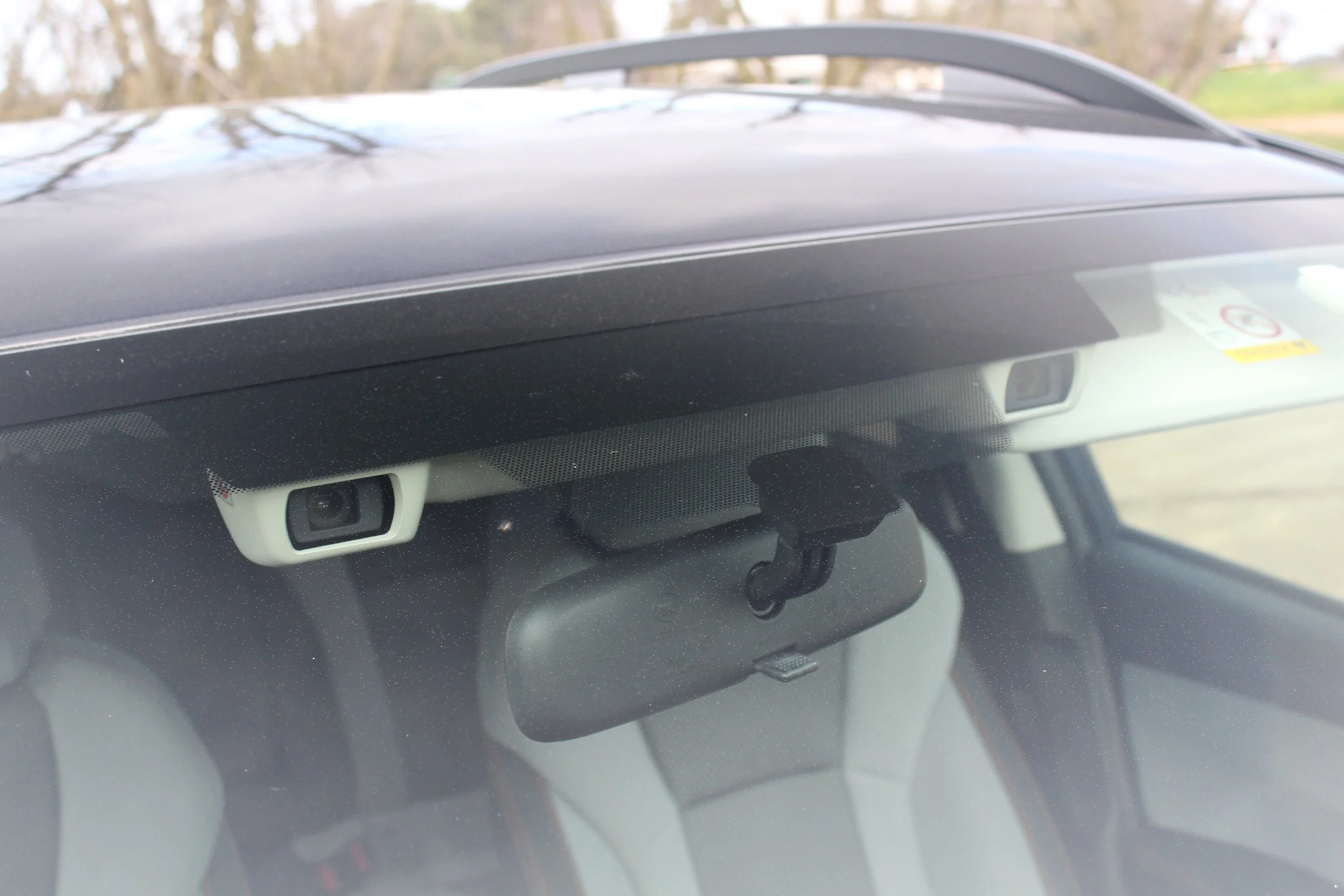 Subaru's EyeSight system is camera-based and includes a raft of safety functionality plus adaptive cruise control