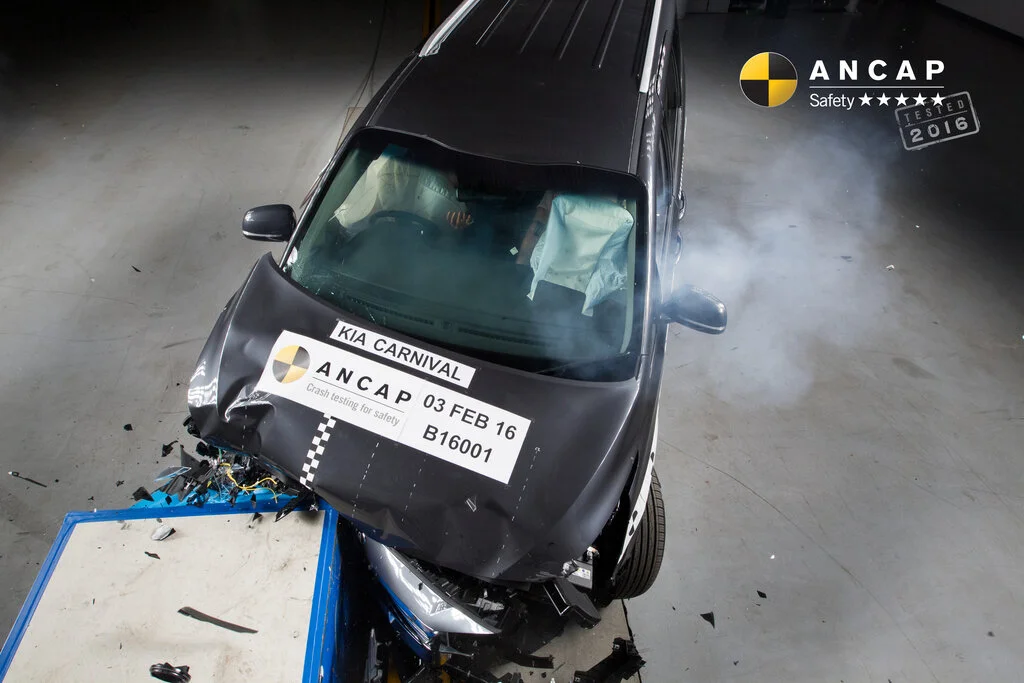 Scored 14.29 / 16 in 64km/h frontal offset test