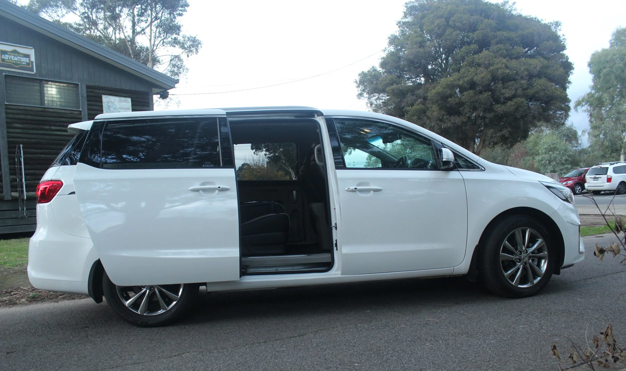 You could hypothetically buy two five-seat cars (nice ones) for the price of one Carnival Platinum...