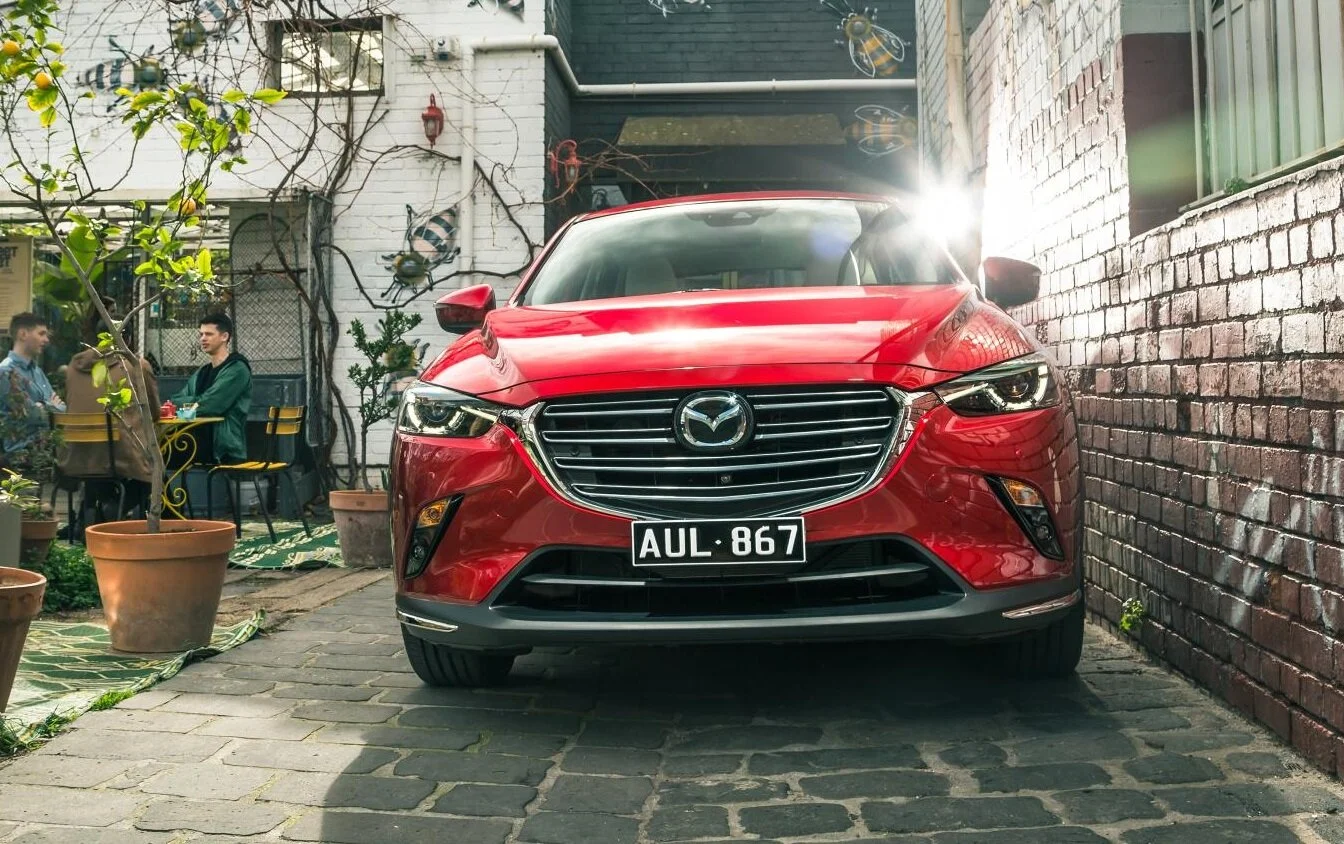 *Whinging, chai-latte sipping Millennial moochers not to scale with CX-3.