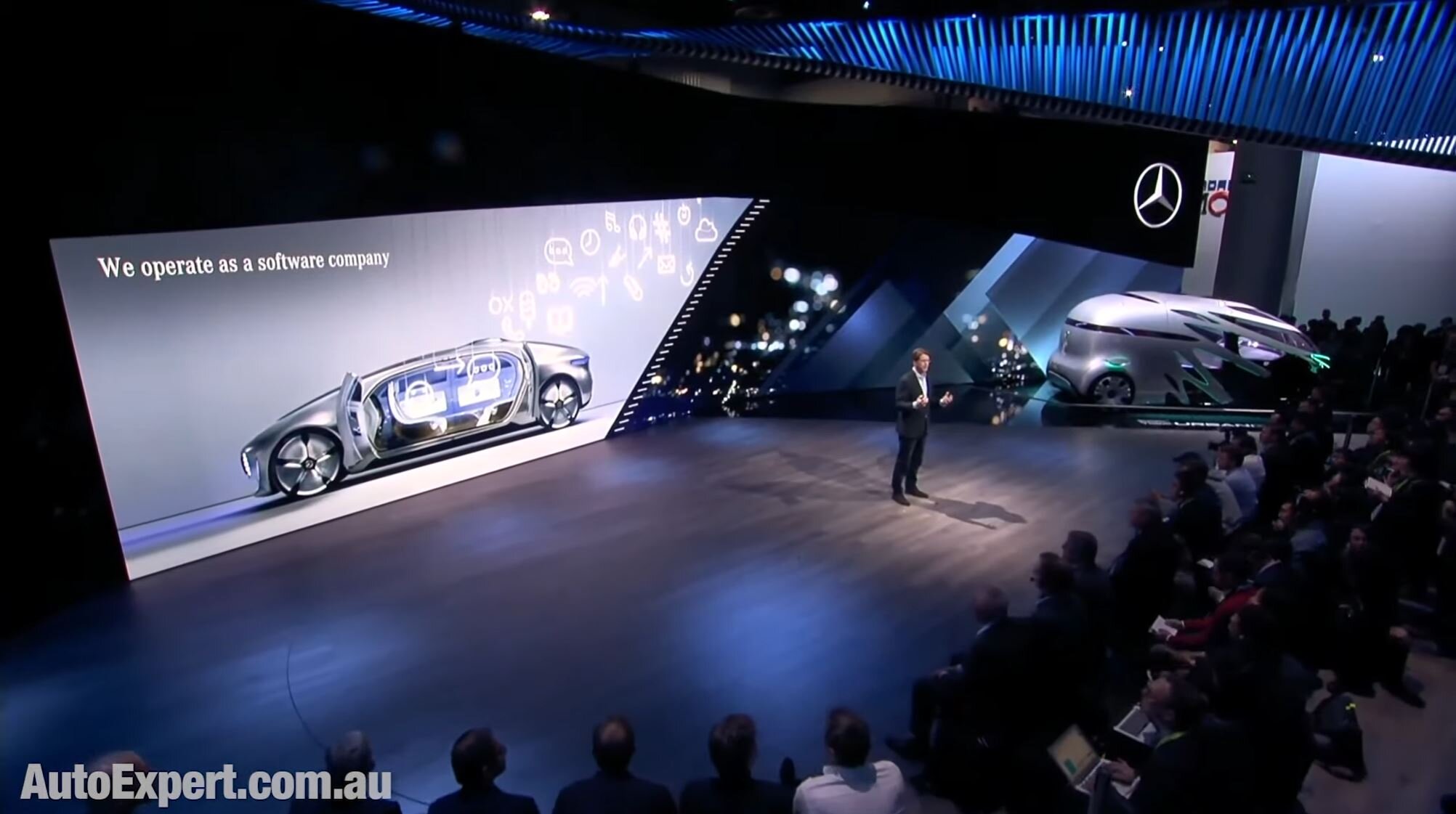 “Our vehicles are now platforms of digital progress, and we now operate as a software company…”