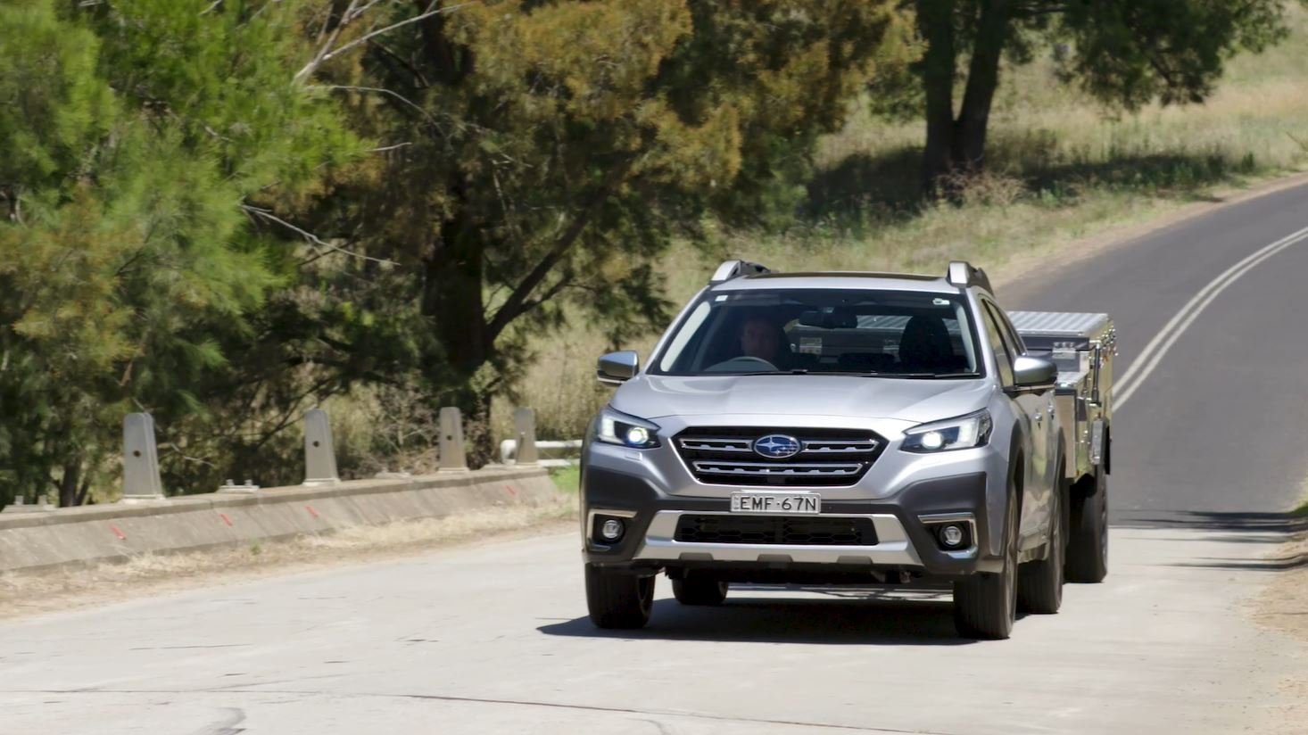 Outback 2.5 is a comfy cruiser, but lacked sportiness.