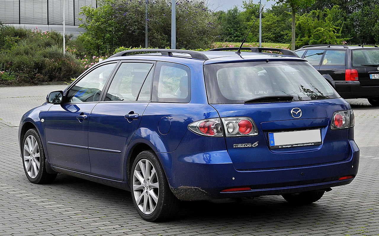 First generation Mazda 6. Source: Wikipedia