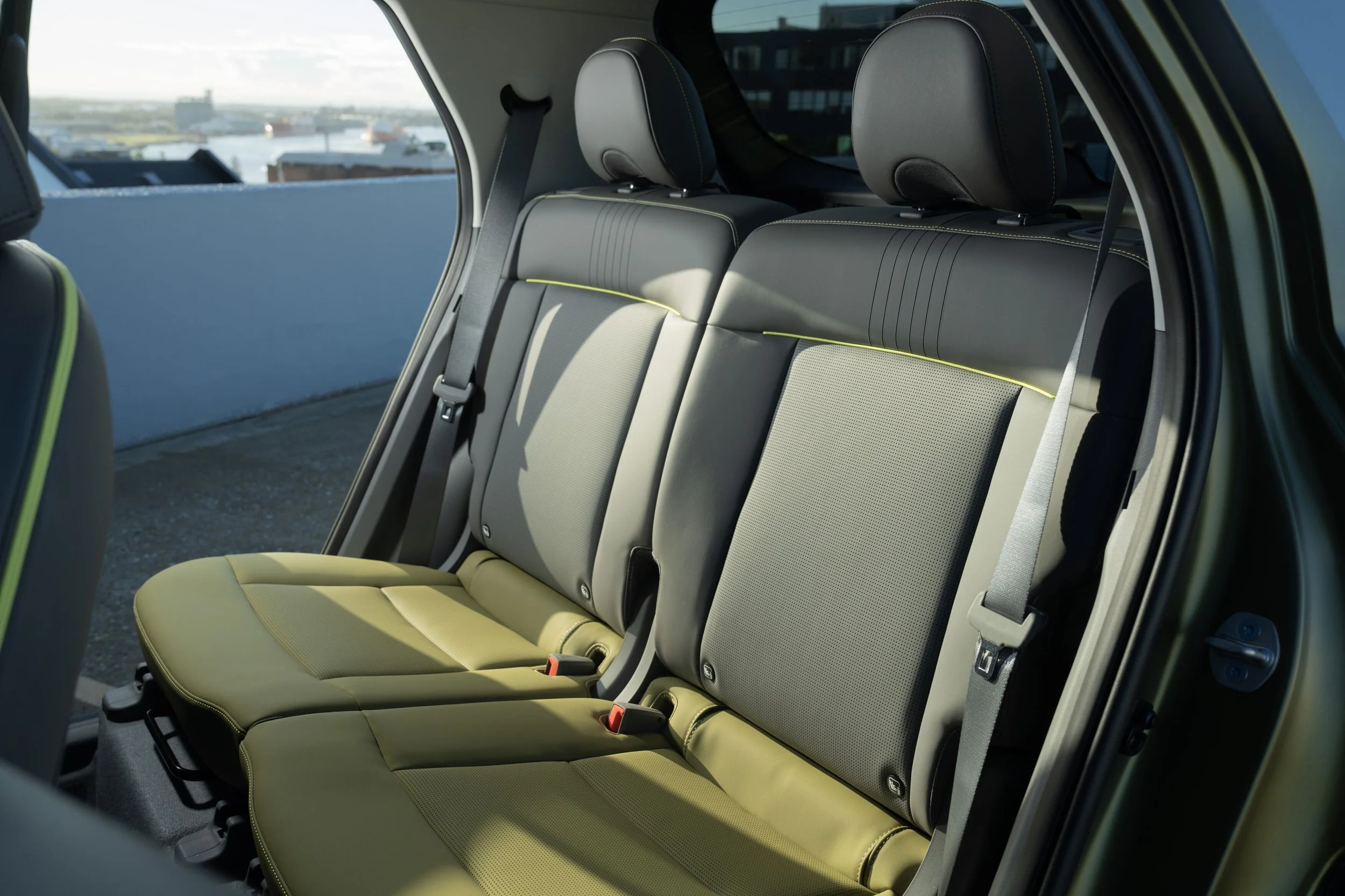 Inster Cross rear seats are simple, but effective