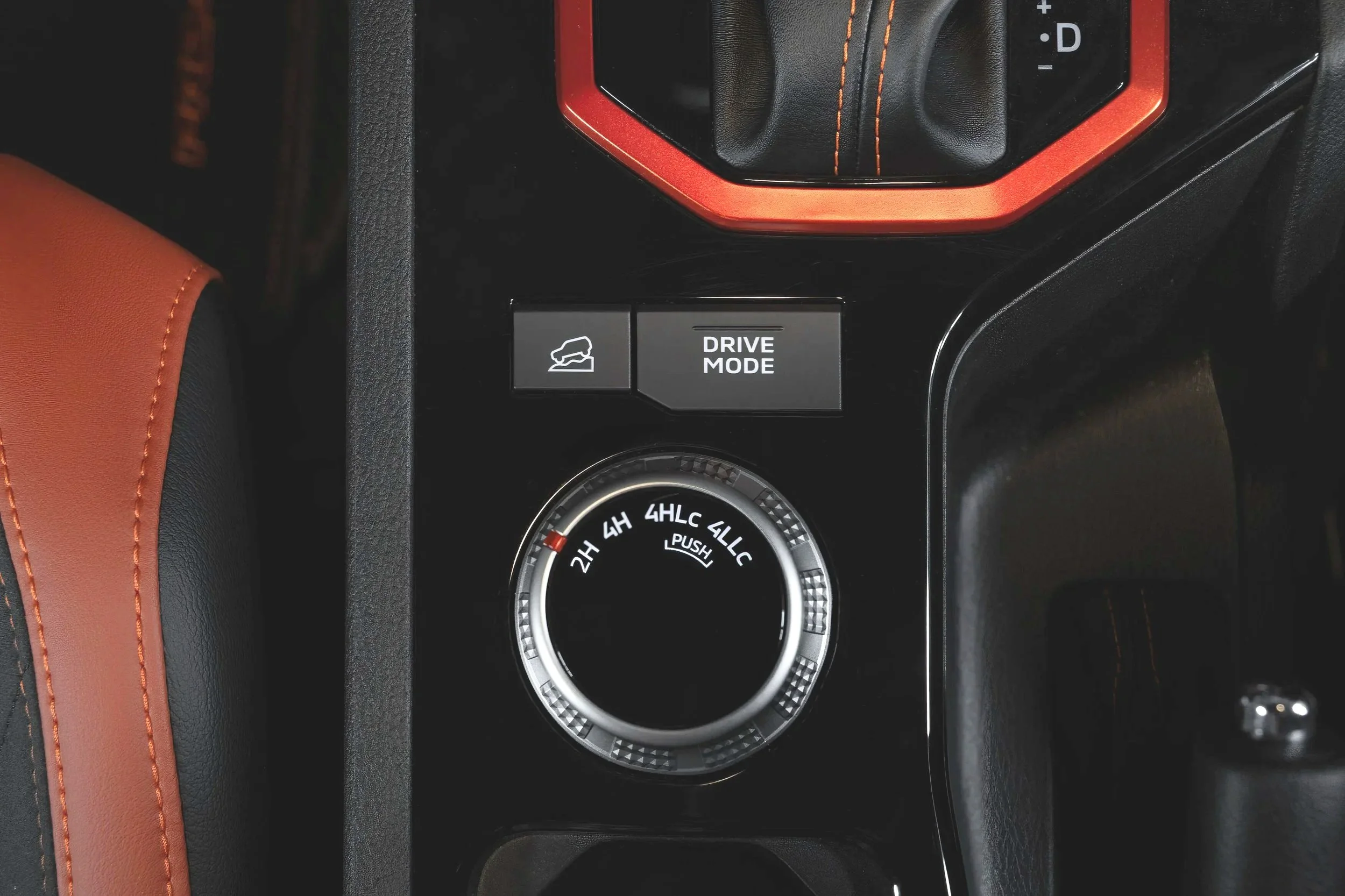 Centre locking differential offers on-road 4X4 driving in dodgy weather