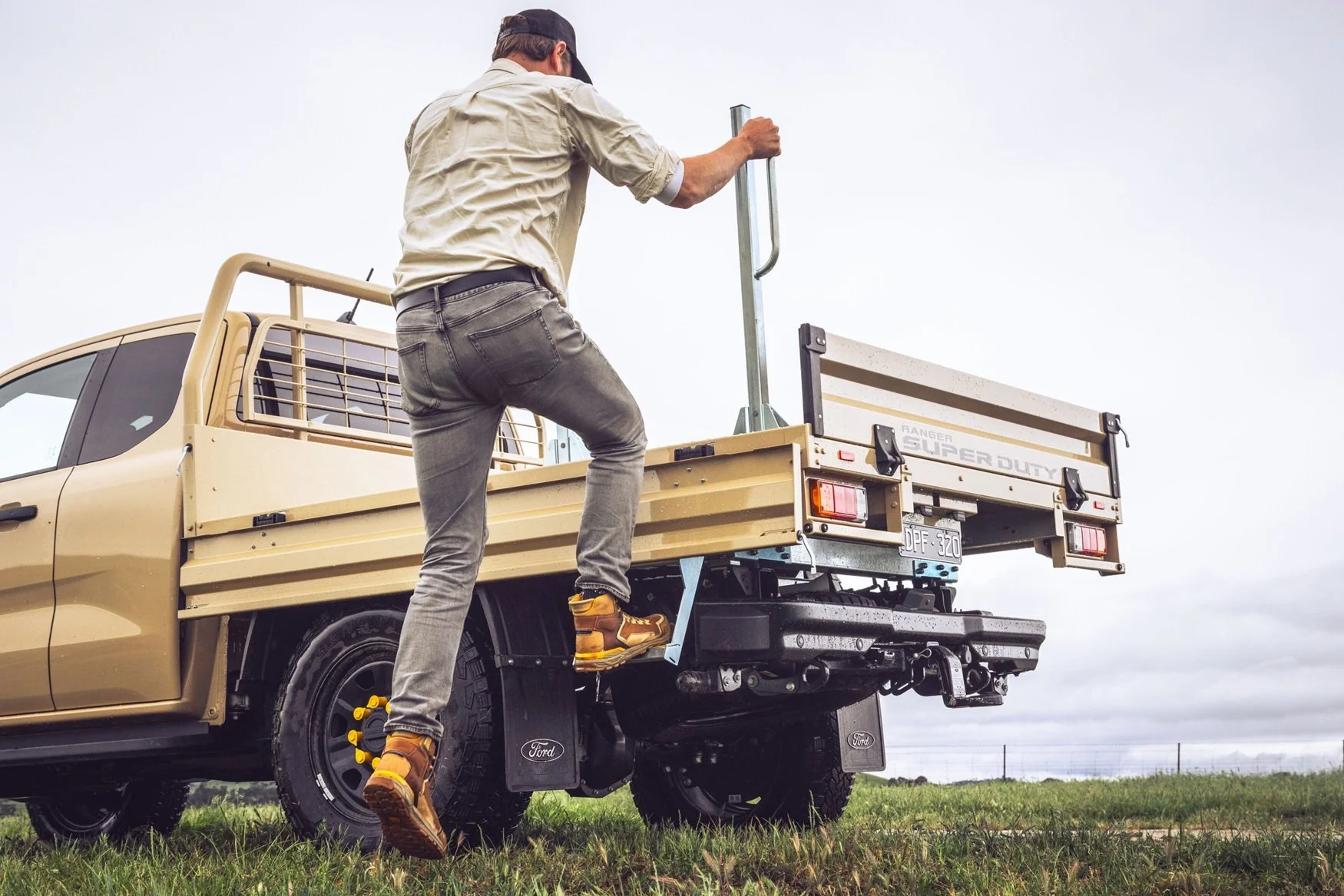Slips and falls on big farms, working alone, are potentially fatal