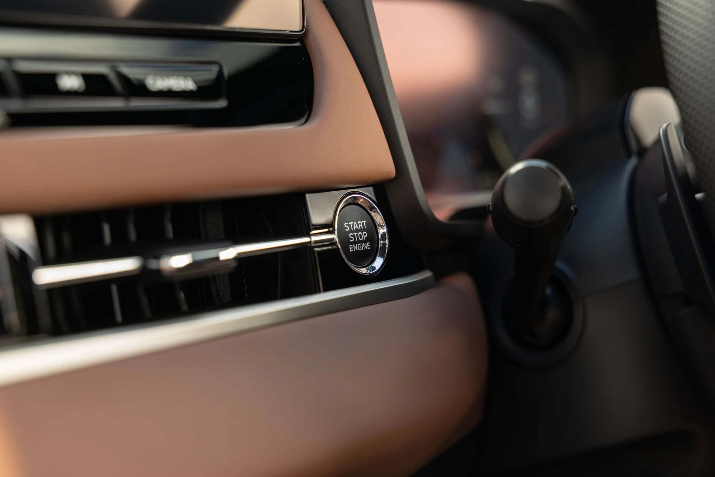 Dainty and elegant, but obscured behind the stalks and steering wheel