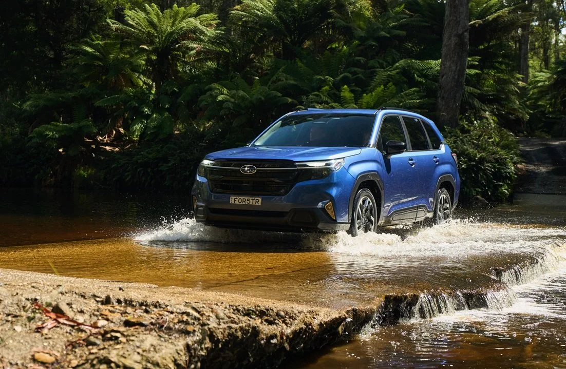 ...just don't get out of your depth, Forester will go to the majority of places most dual-cab utes get taken