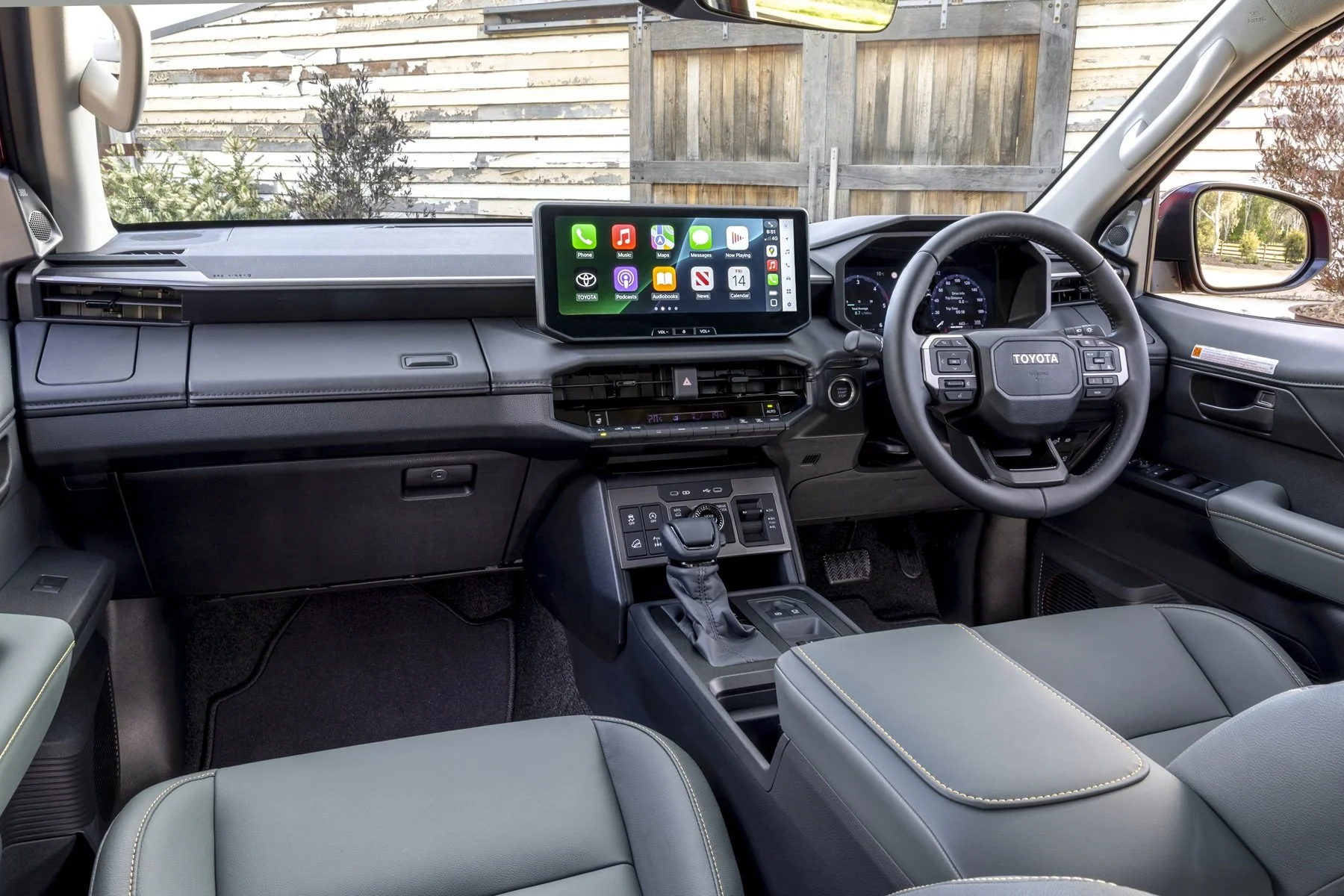 The Rogue's interior is slightly less spartan than the SR5, but good luck spotting the differences