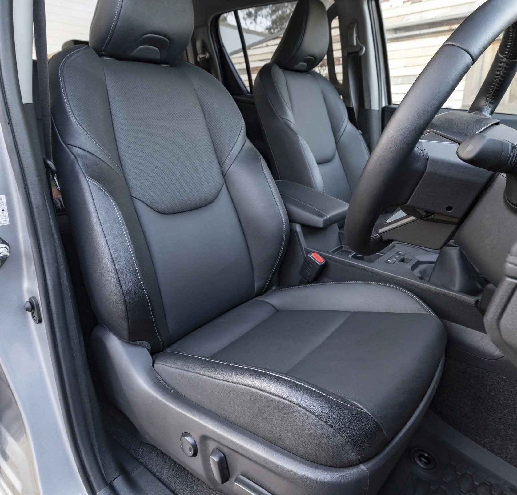 Heated seats on SR5 (pictured) and above in the model range