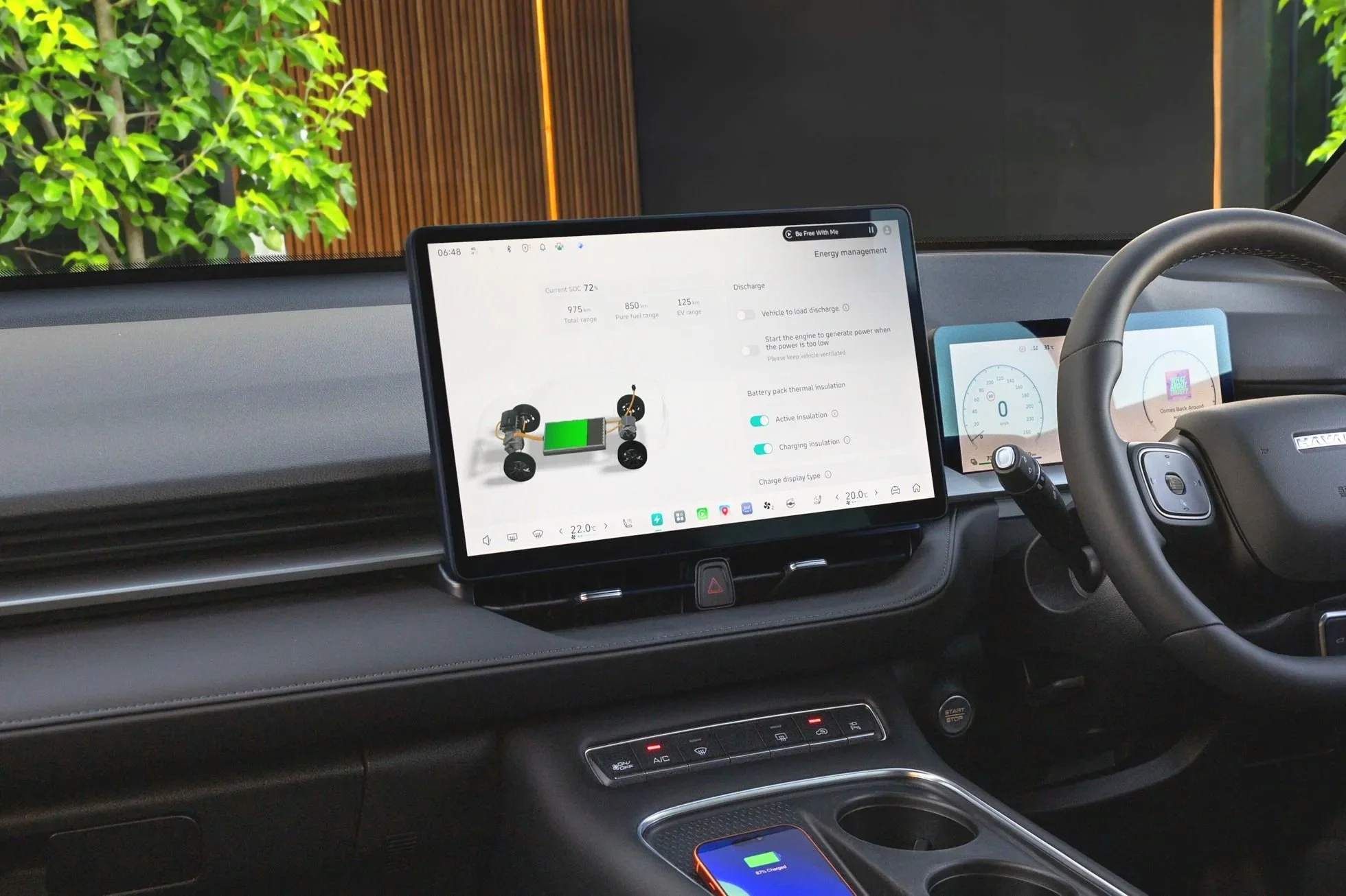 The 2026 model-year update uses an operating system called 'coffee' for the infotainment screen, which has helped reduce lagging; but didn't cure it