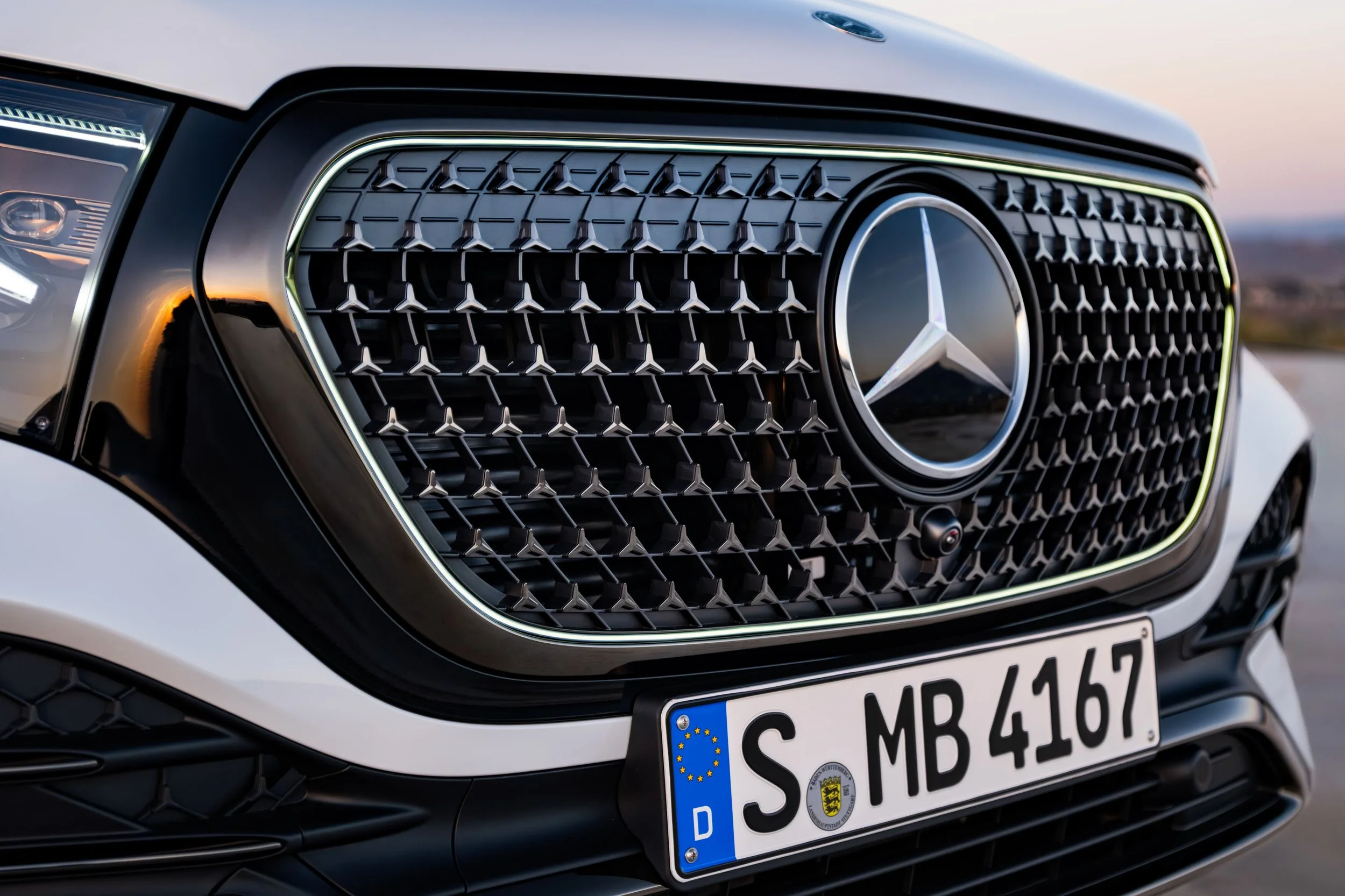 Mercedes: down ~4 per cent