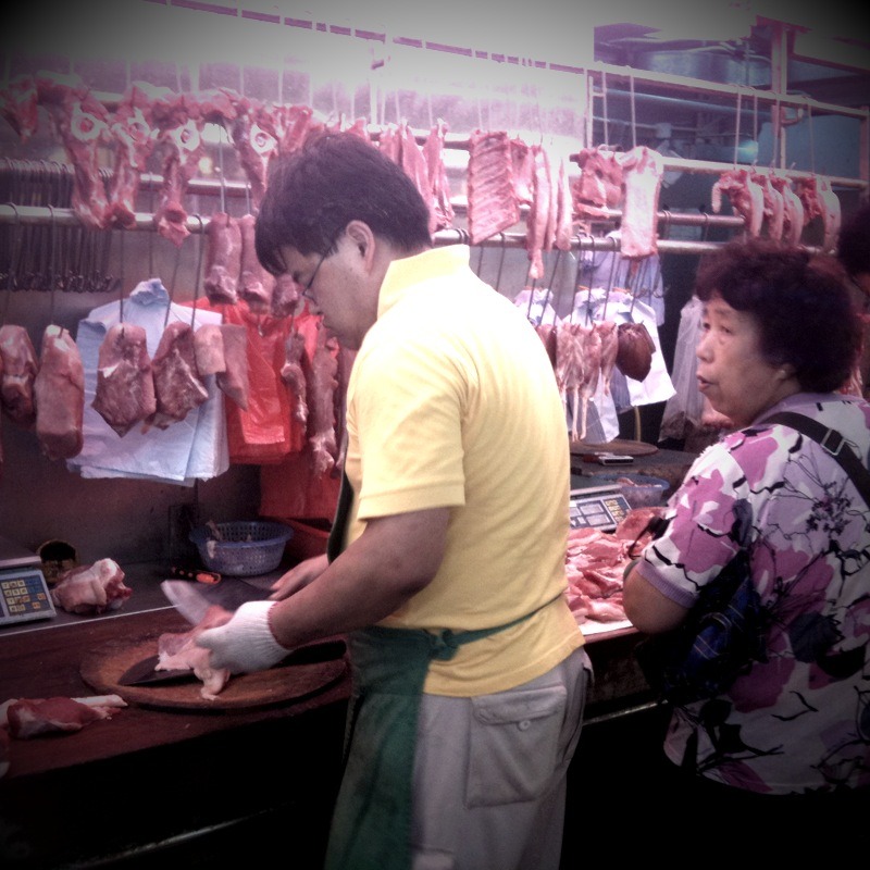 Hong Kong - Open Air Market - Mobile Pics