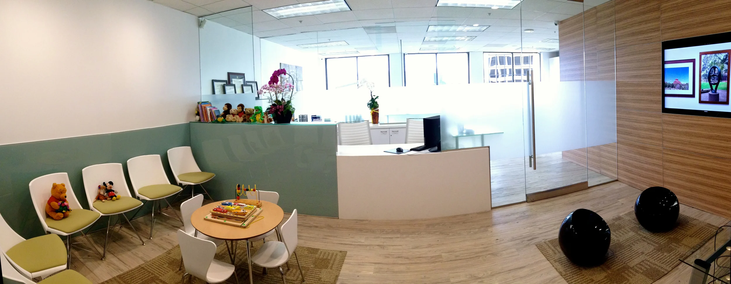 Dr. Payman Pirnazar's BabyTeeth Reception Room