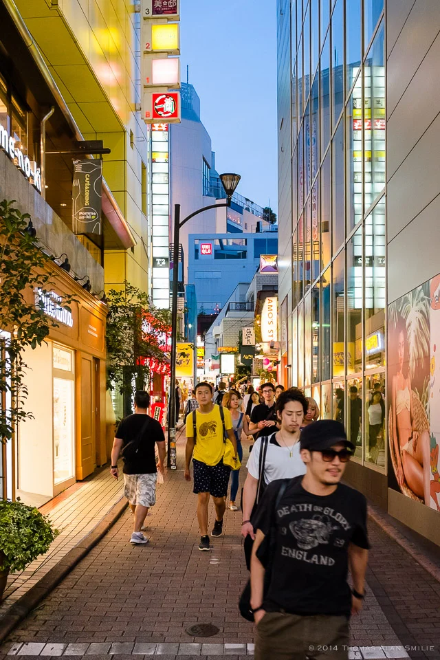 Streets of Tokyo - Shibuya. Fuji x100s