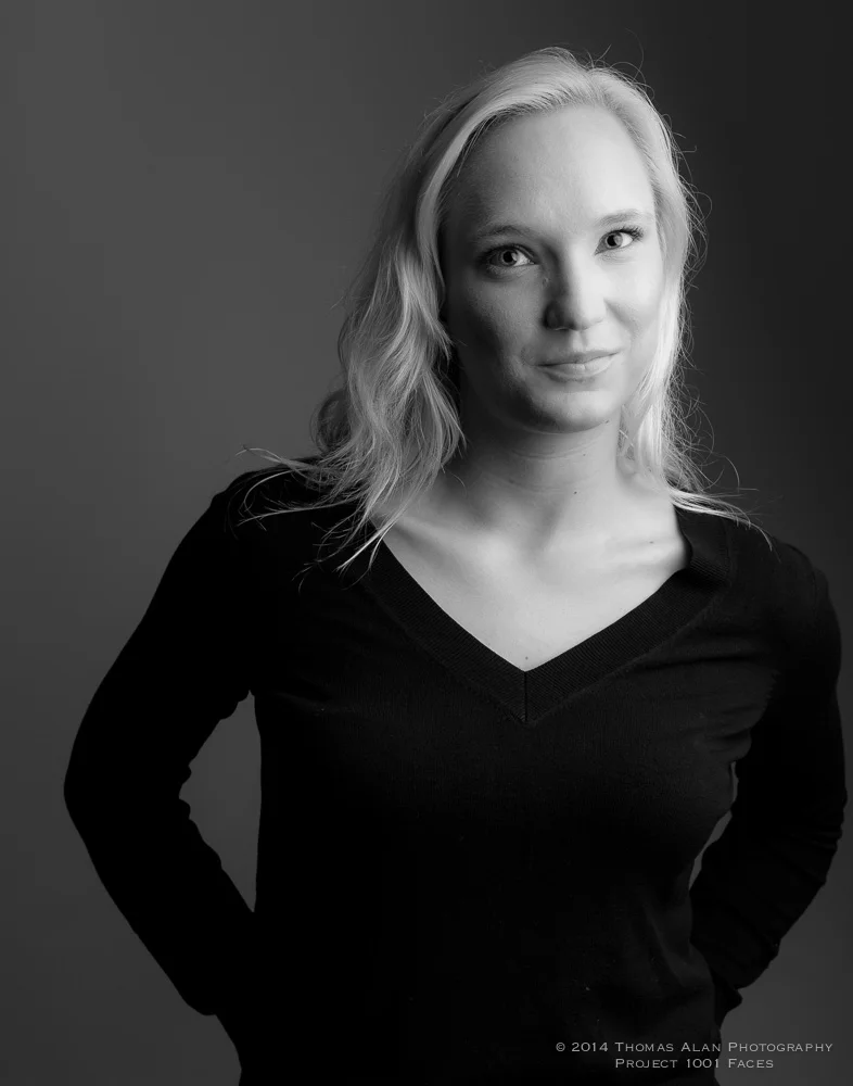 Sarah - Project 1001 Faces. Fuji x100s with the TCL-X100 Teleconverter Lens.