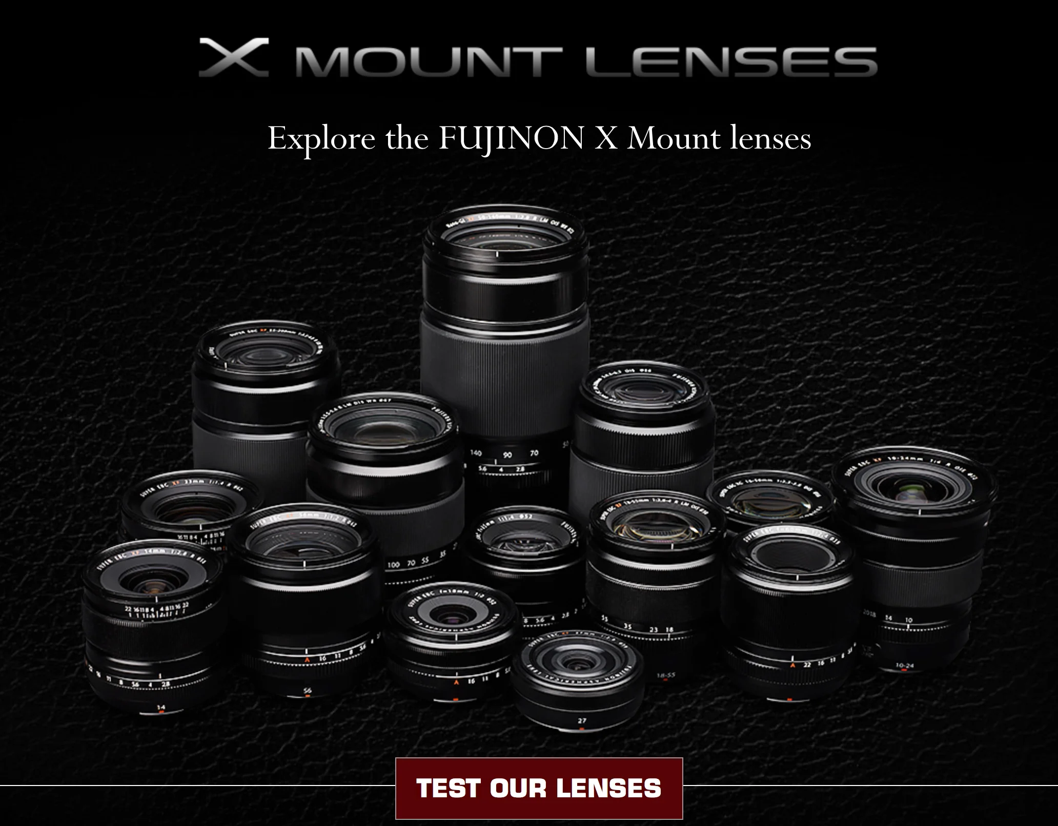 Fujifilm X-Mount Virtual Lens Site
