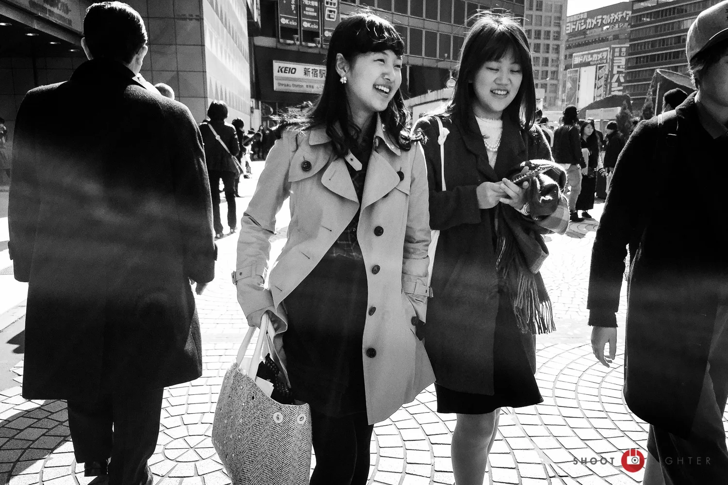 Shinjuku, Tokyo - iPhone 6 Plus, ISO 32, f/2.2, 1/1500 sec. Edited in Lightroom Mobile.
