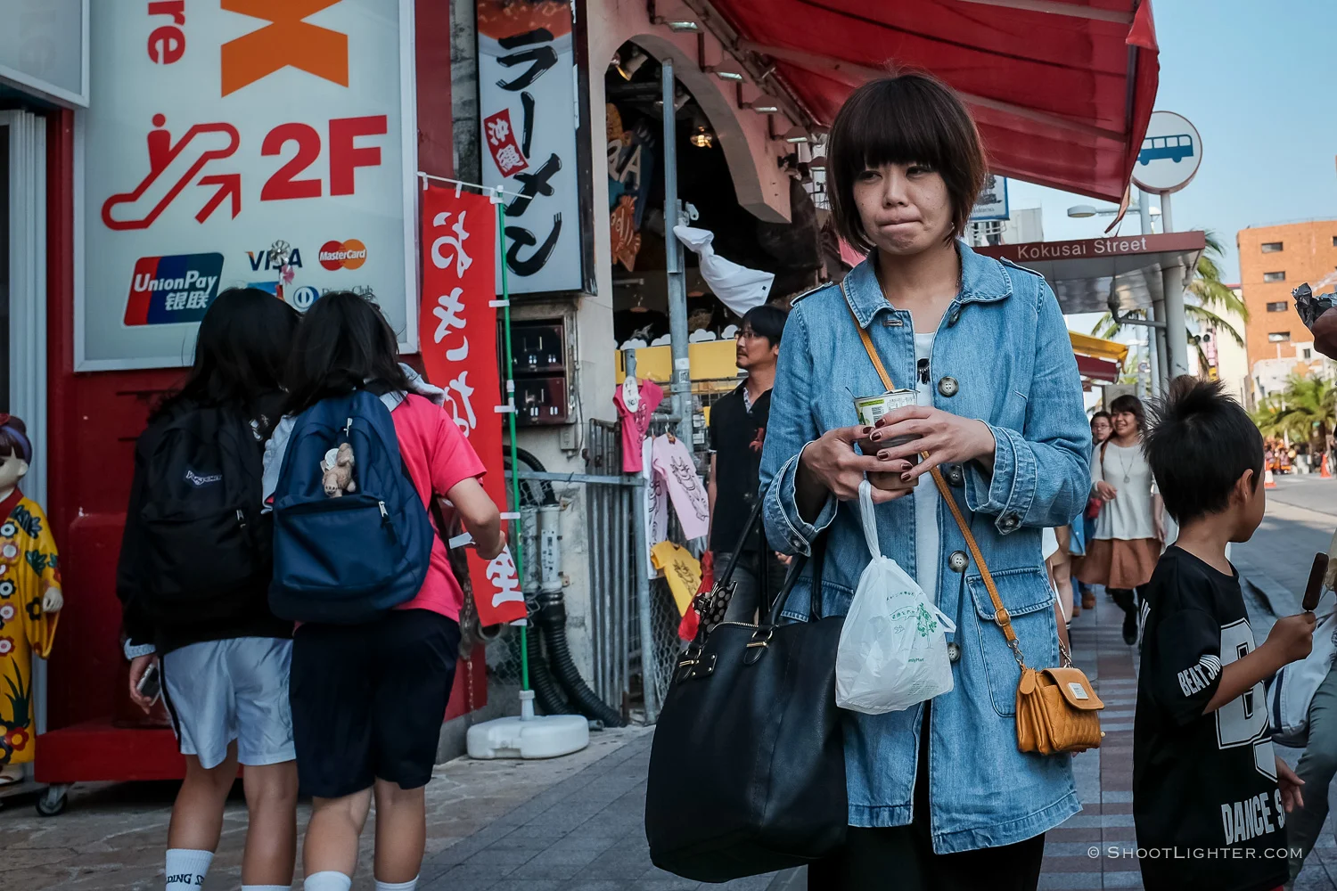 Naha, Okinawa Japan - Fuji x100T, ISO 400, f/5.6, 1/800 sec. Edited in Adobe Lightroom 6.