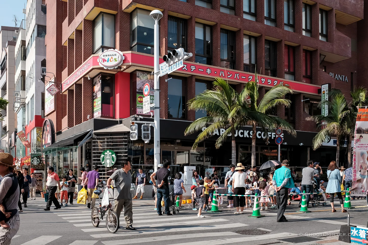 Kokusai Street in Naha, Okinawa Japan - Fuji x100T, ISO 200, f/5.6, 1/480 sec. Edited in Lightroom 6.