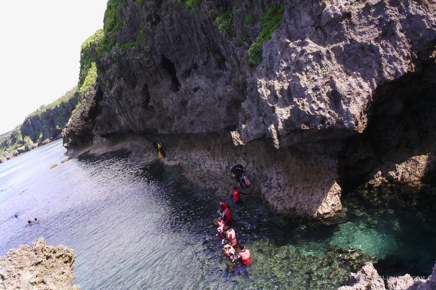 Cape Maeda, a popular diving spot on Okinawa. Captured with my Narrative Clip .