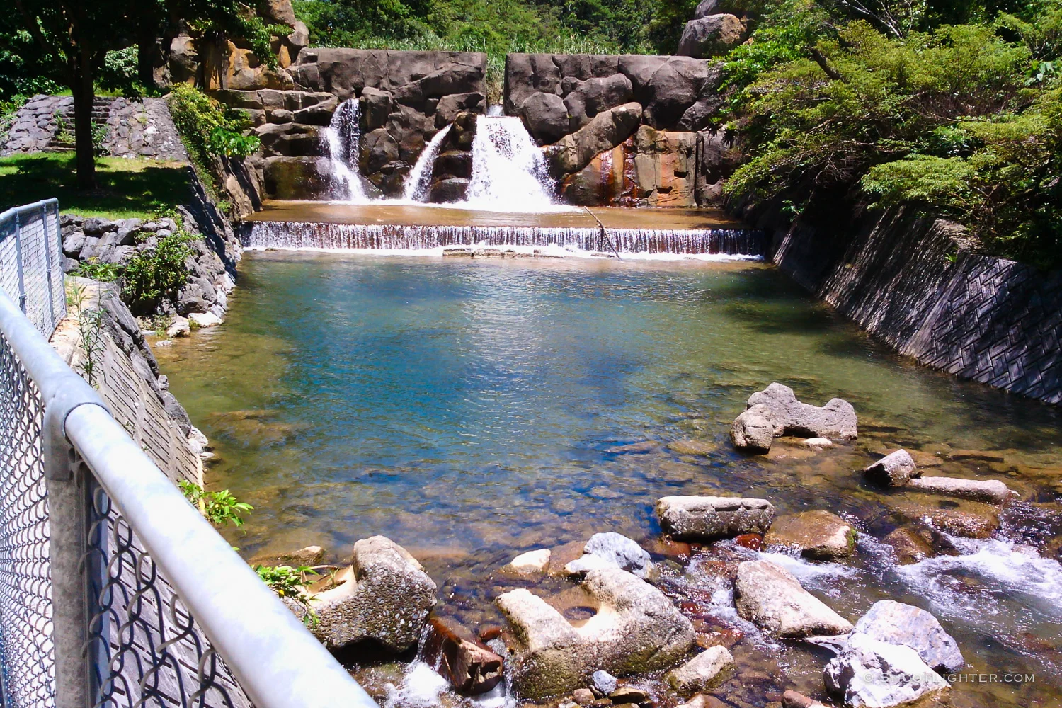 Hiji Falls Okinawa . Captured with my Narrative Clip wearable camera .