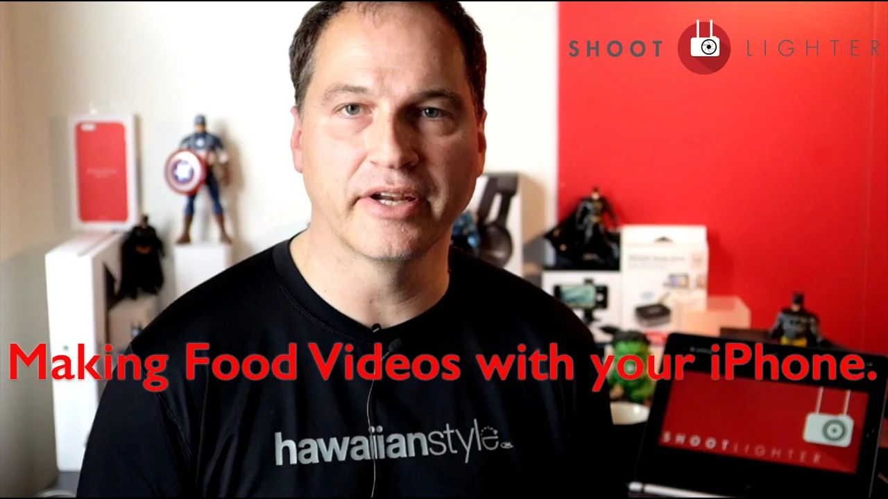 Creating a How to Food Video using an iPhone 6s Plus