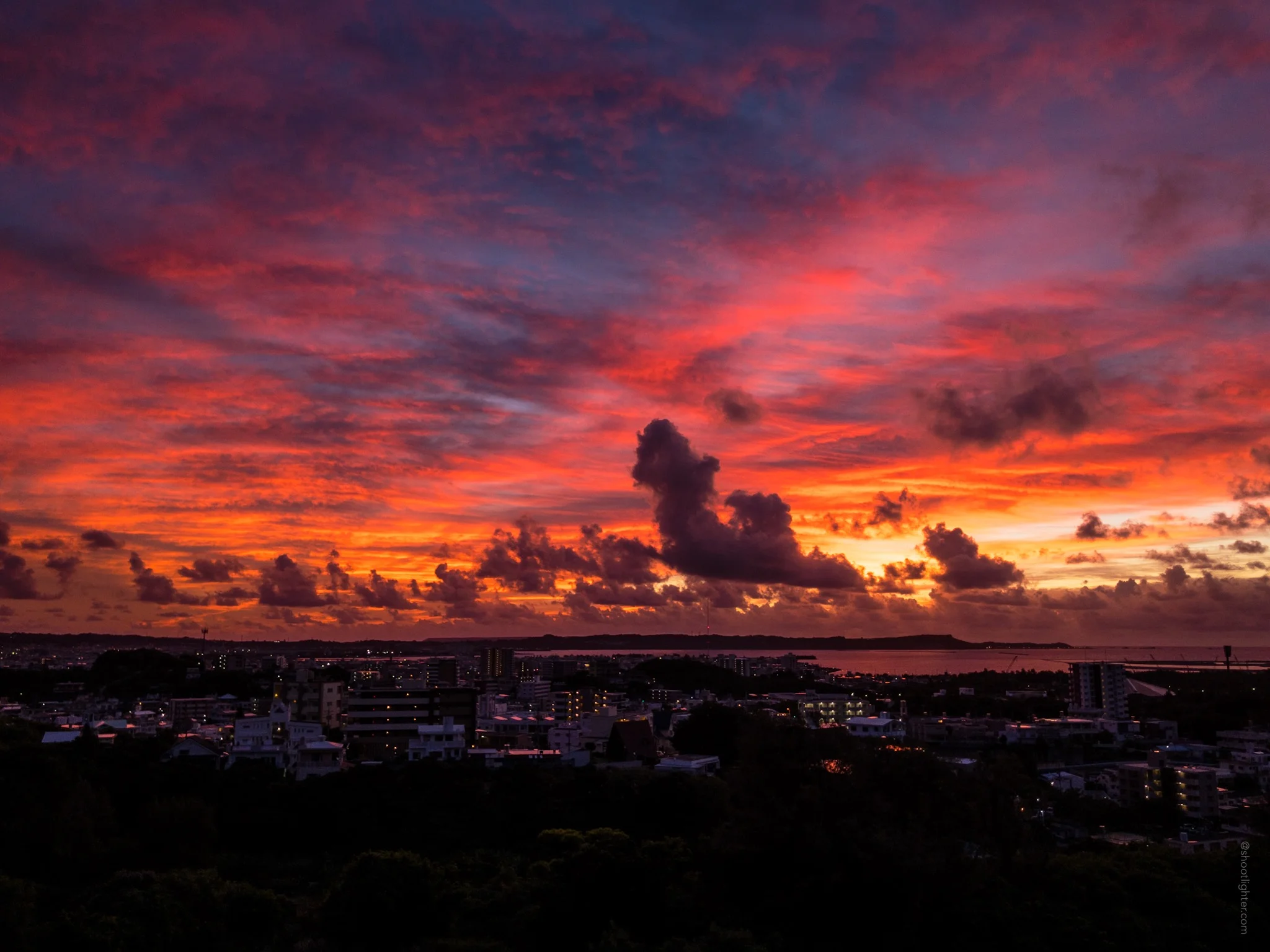 Shot on iPhone X. Edited with Adobe Lightroom CC app to boost the red that was in the scene but the iPhone toned down.