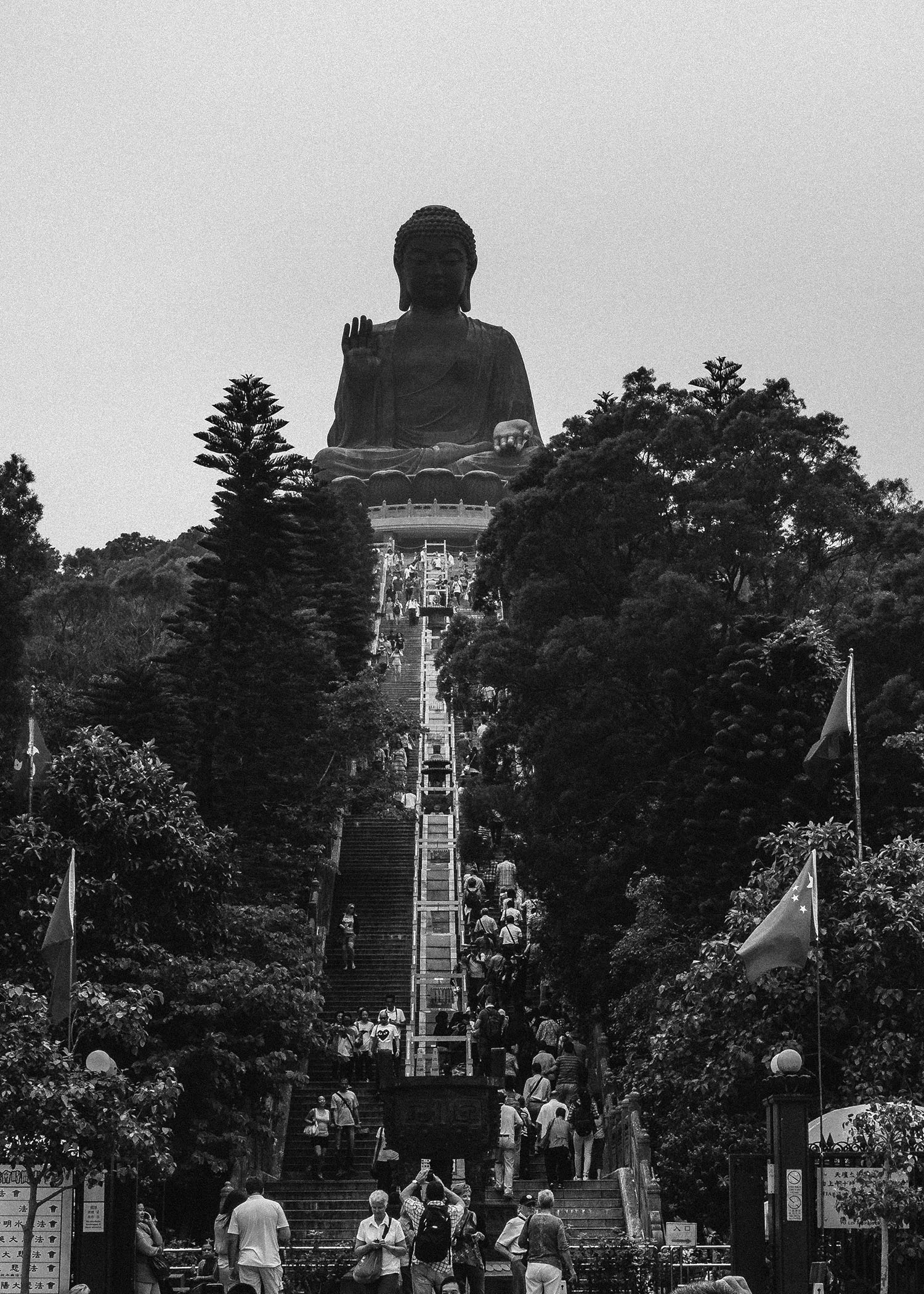 Only 268 steps to reach the Big Buddha