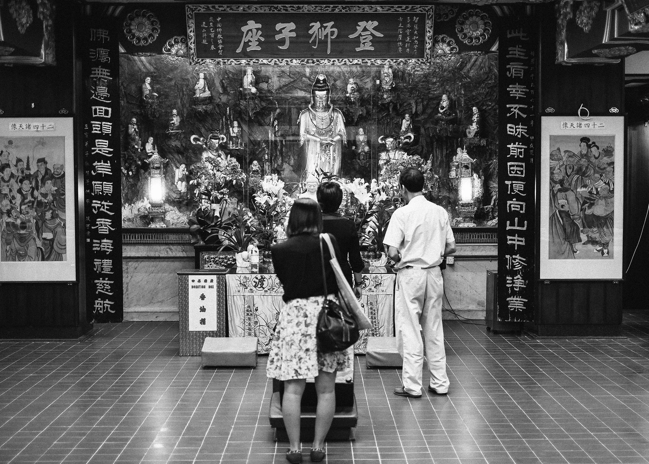 One of the temples within Tian Tan