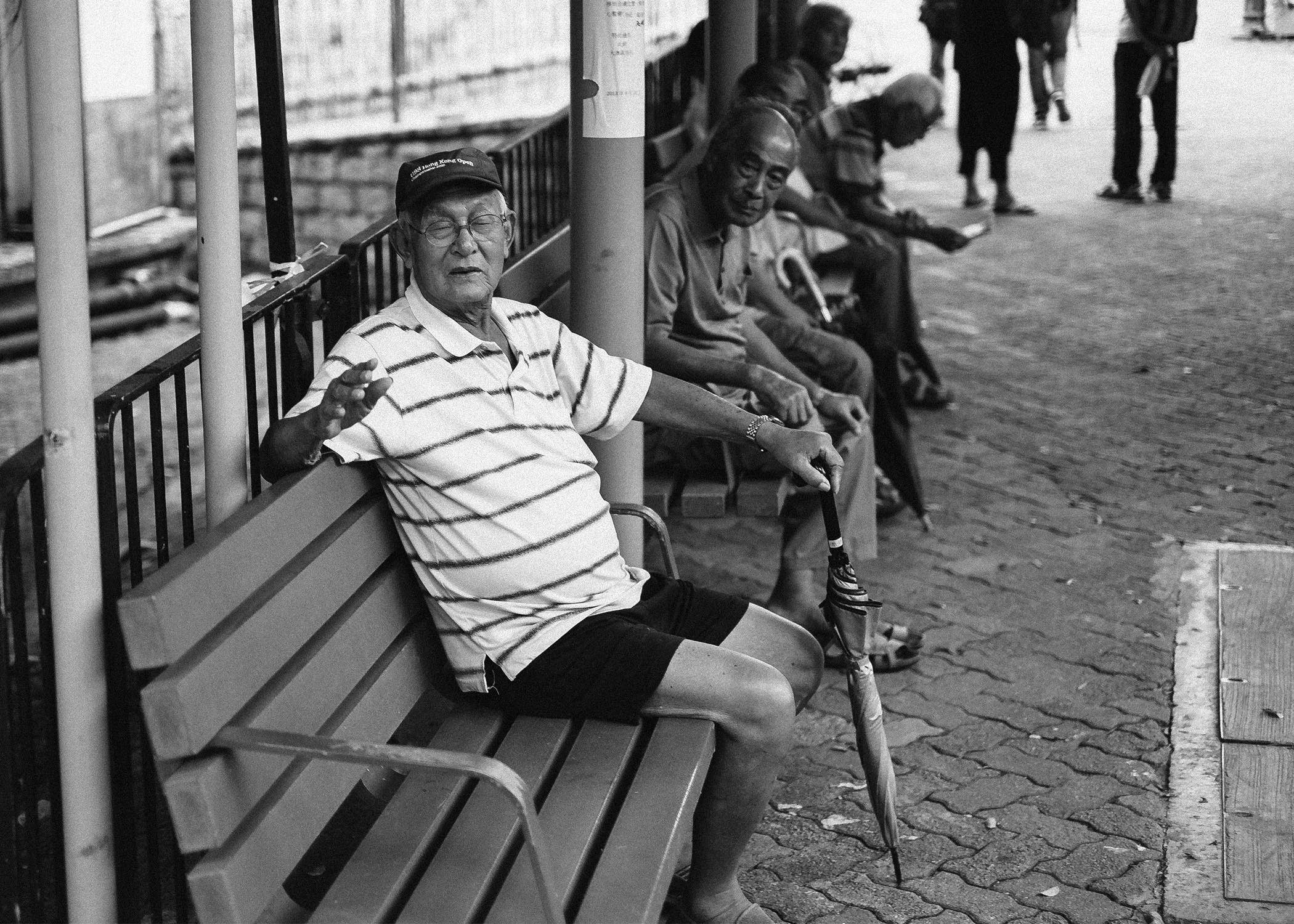 He is telling me where to go...